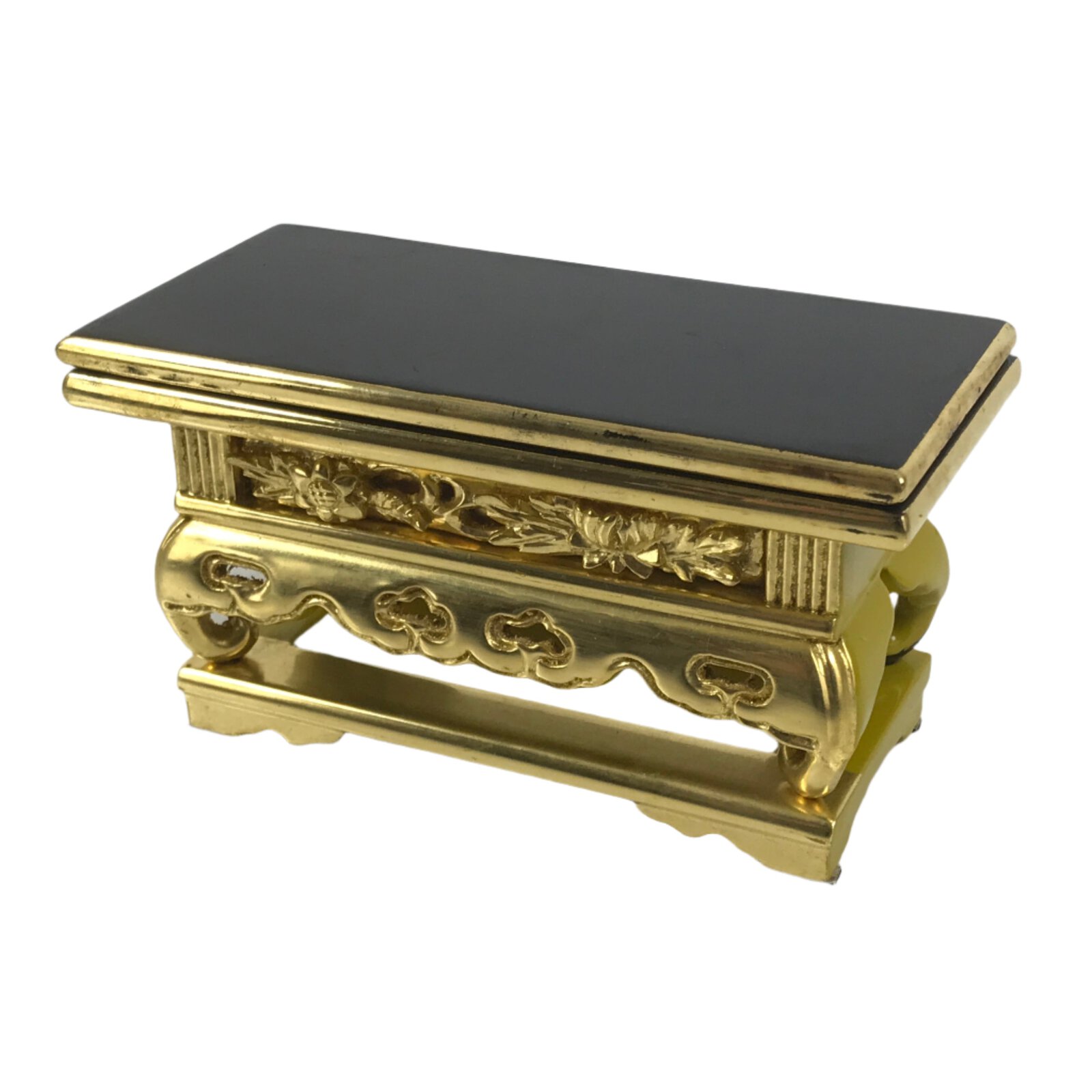 Japanese Buddhist Altar Lacquered Wood Offering Table Uwajoku Maejoku BA625