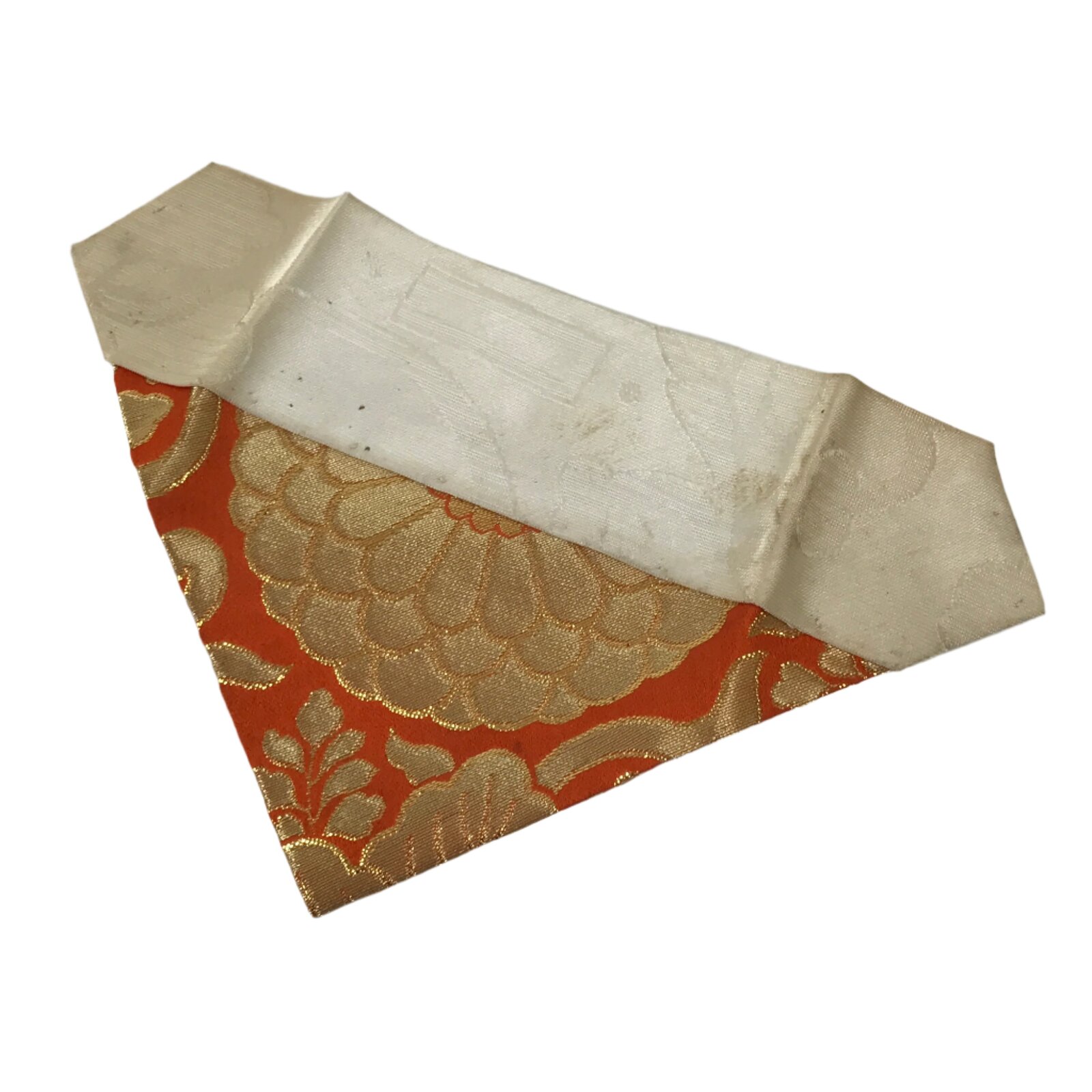 Japanese Buddhist Altar Silk Table Cloth Uchishiki Chrysanthemum Kiku Gold UC28