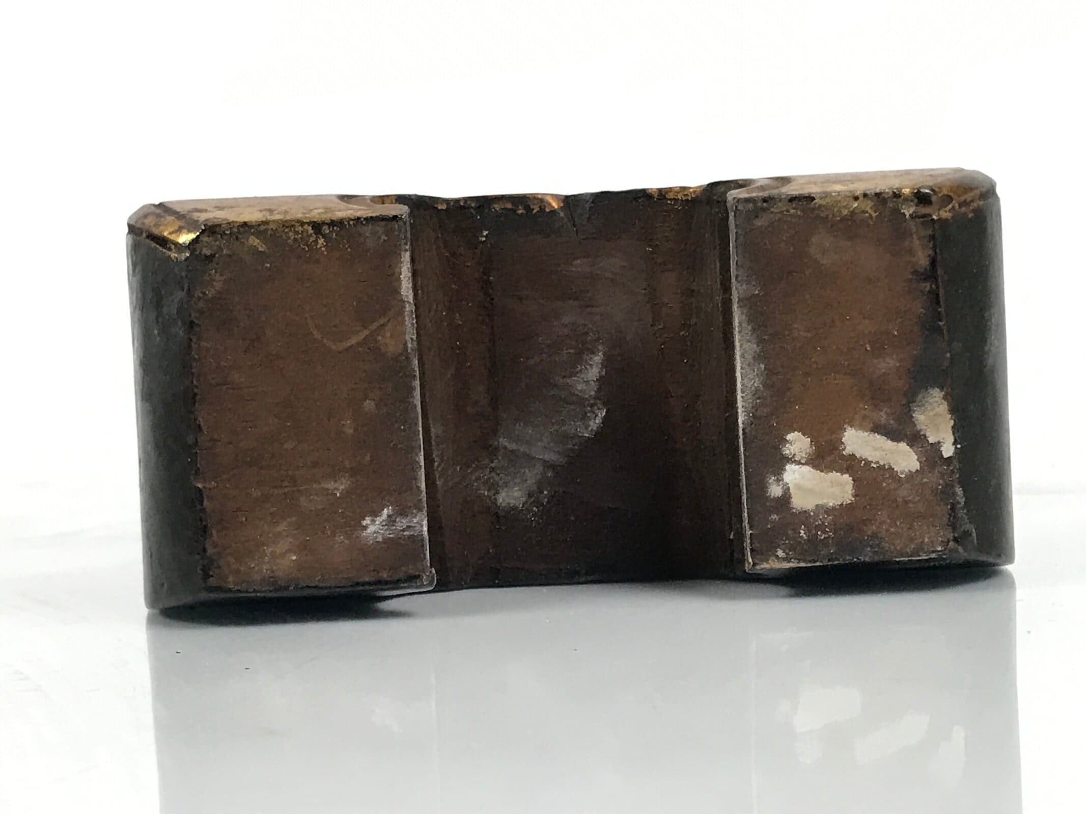 Japanese Buddhist Altar Spiritual Tablet C1940 Lacquer Wood Ihai Black BA833