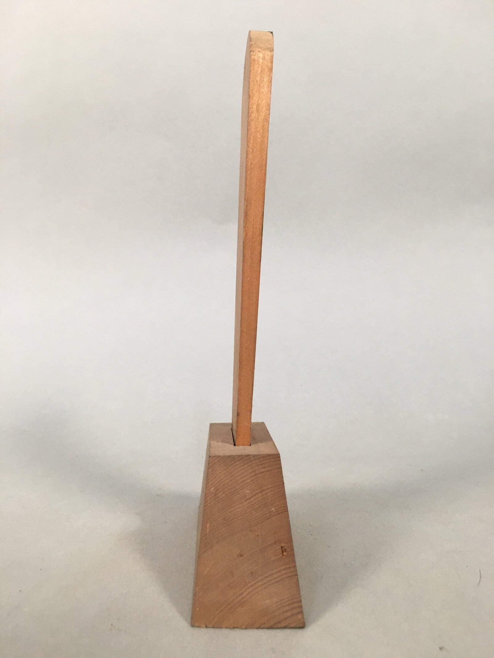 Japanese Buddhist Altar Spiritual Tablet Vtg Wood Ihai BU320