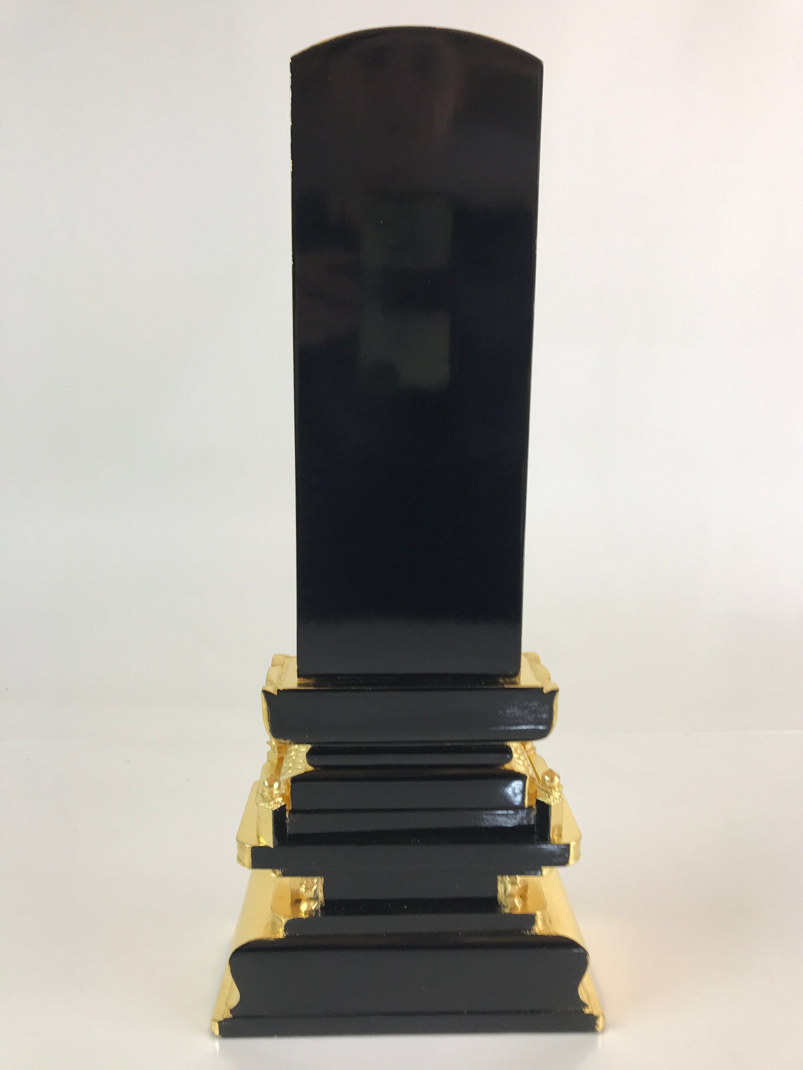 Japanese Buddhist Altar Spiritual Tablet Vtg Wood Unused Blank Ihai BU746