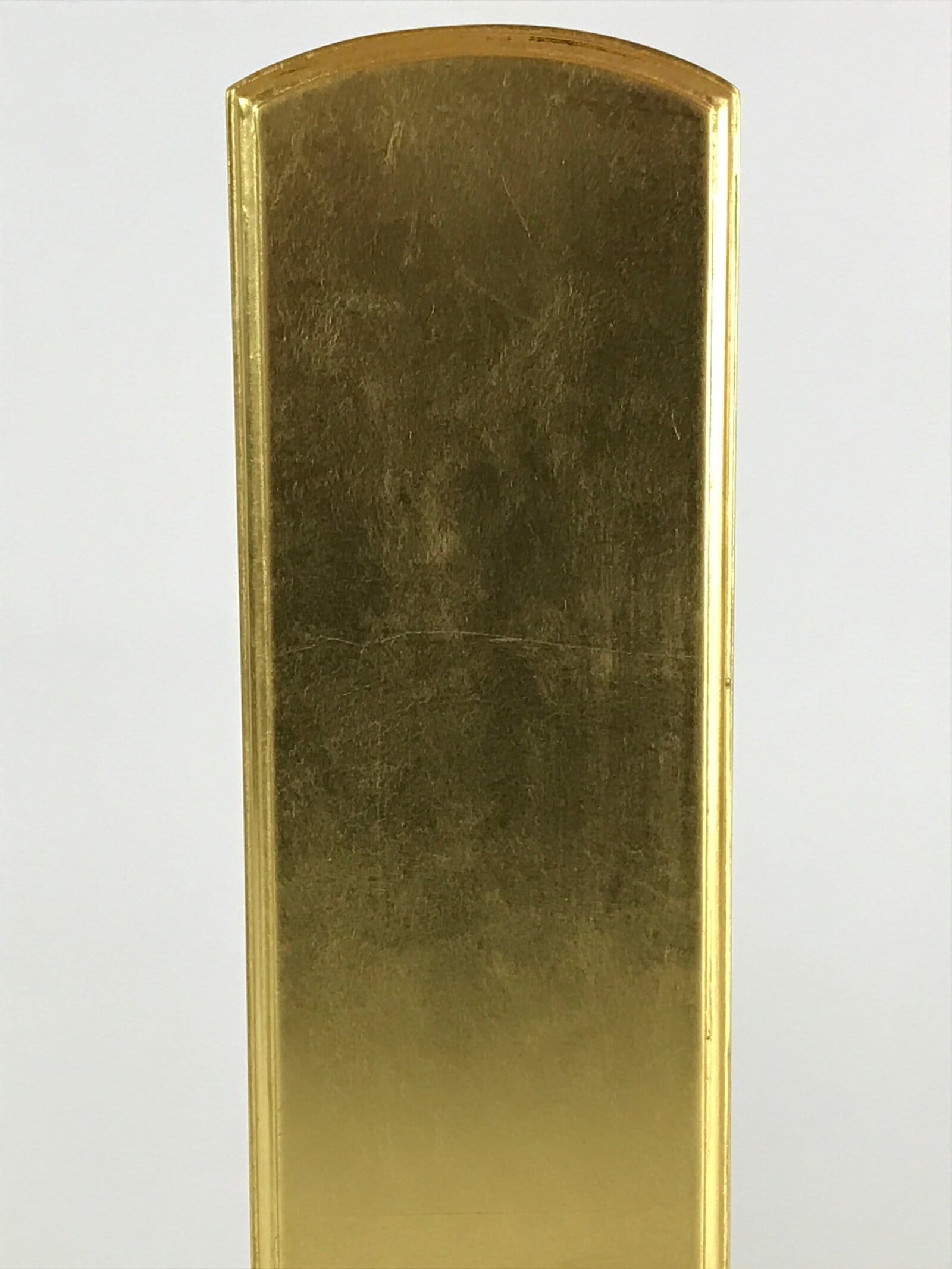 Japanese Buddhist Altar Spiritual Tablet Vtg Wood Unused Blank Ihai BU746