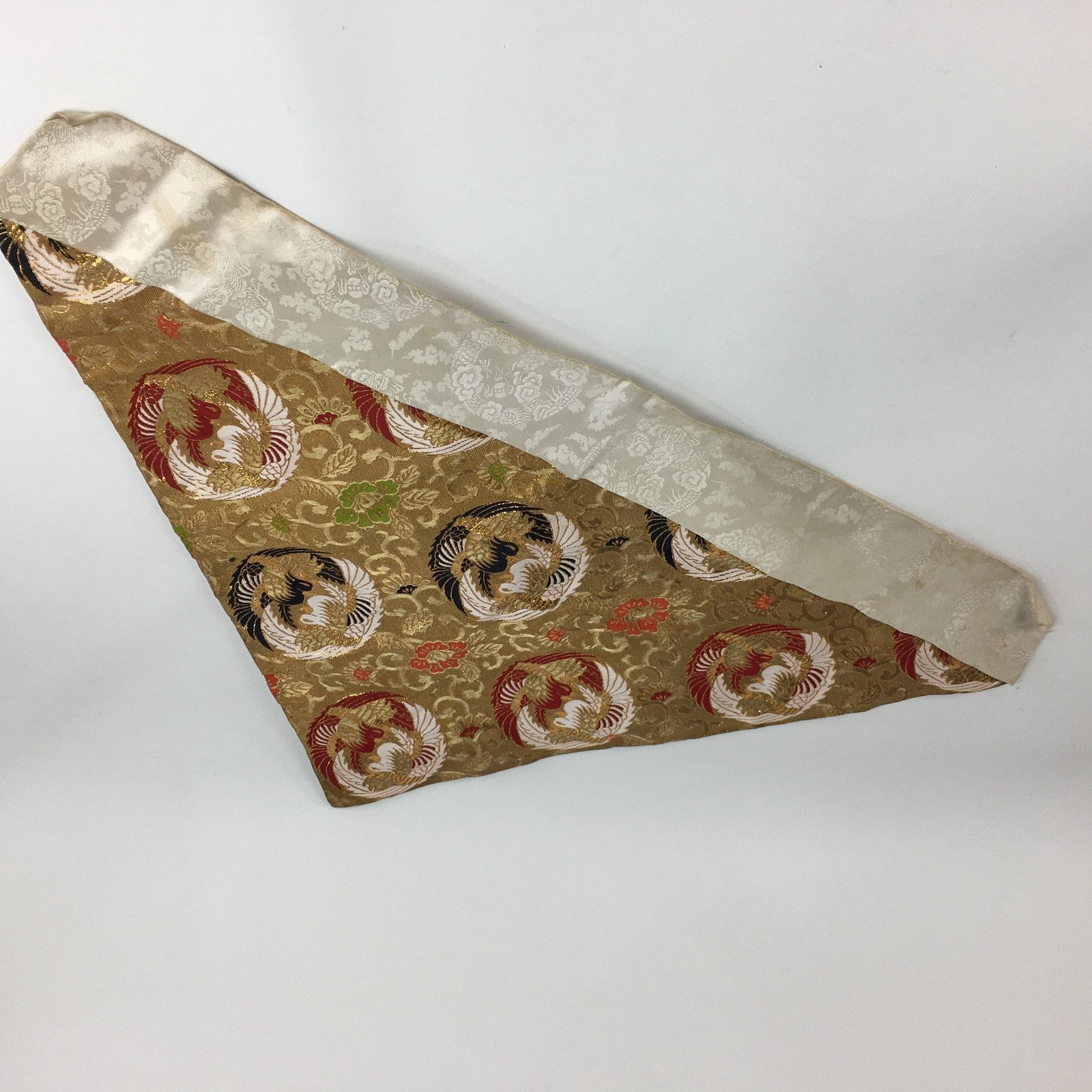 Japanese Buddhist Altar Table Cloth 83cm Uchishiki Gold Red Blue Kyozukue BU462