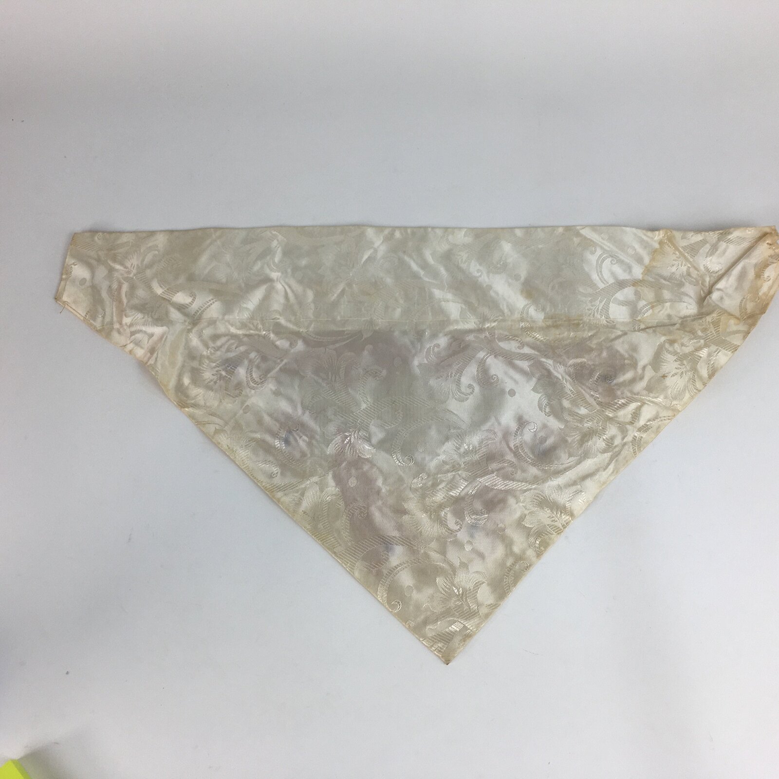 Japanese Buddhist Altar Table Cloth Vtg 66cm Uchishiki Peacock Kyozukue BU465