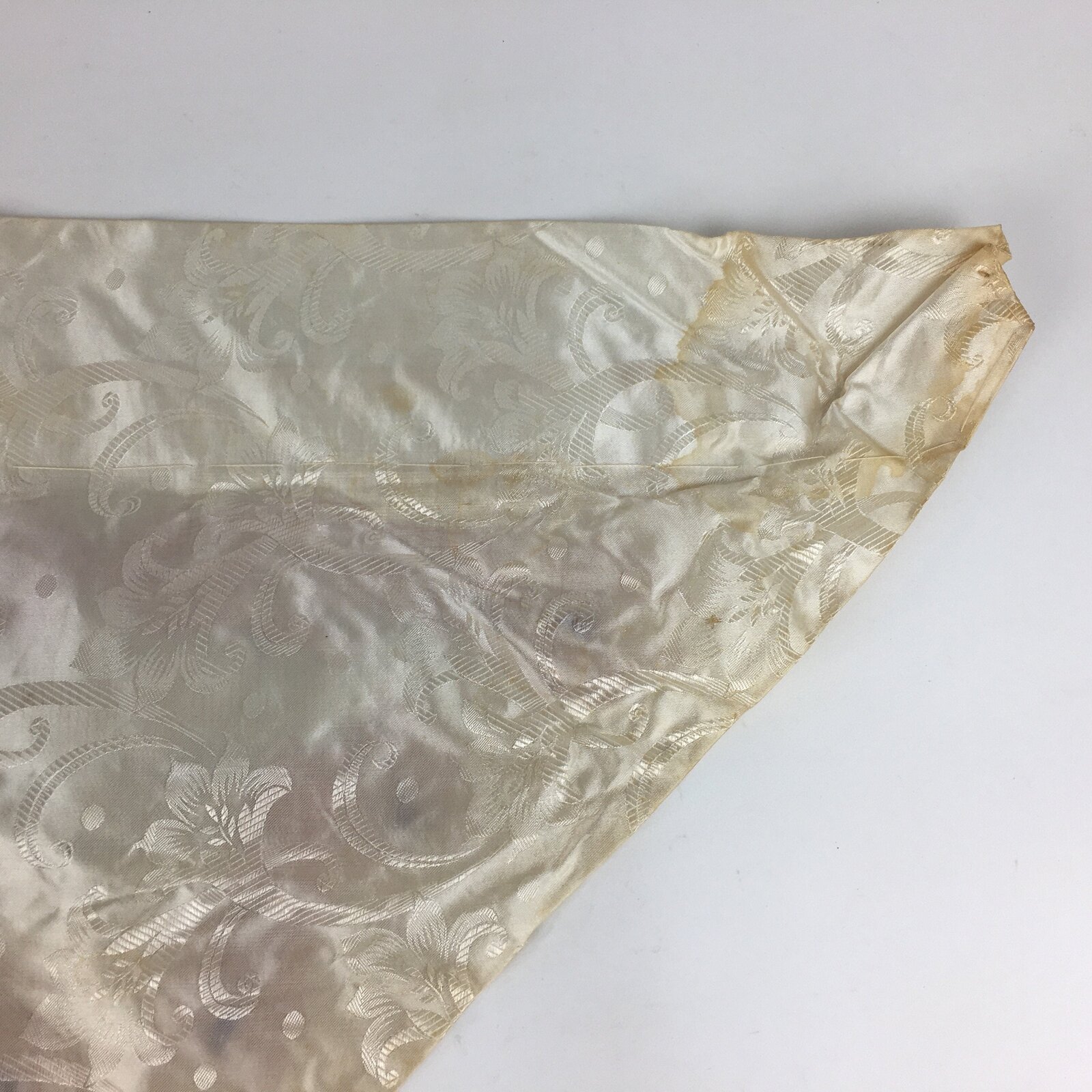 Japanese Buddhist Altar Table Cloth Vtg 66cm Uchishiki Peacock Kyozukue BU465