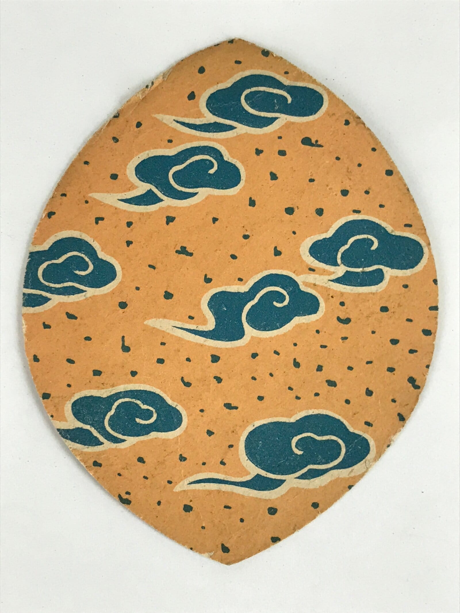 Japanese Buddhist Art Petal Sange Paper Vtg Lucky Charm Memorial Service BU897