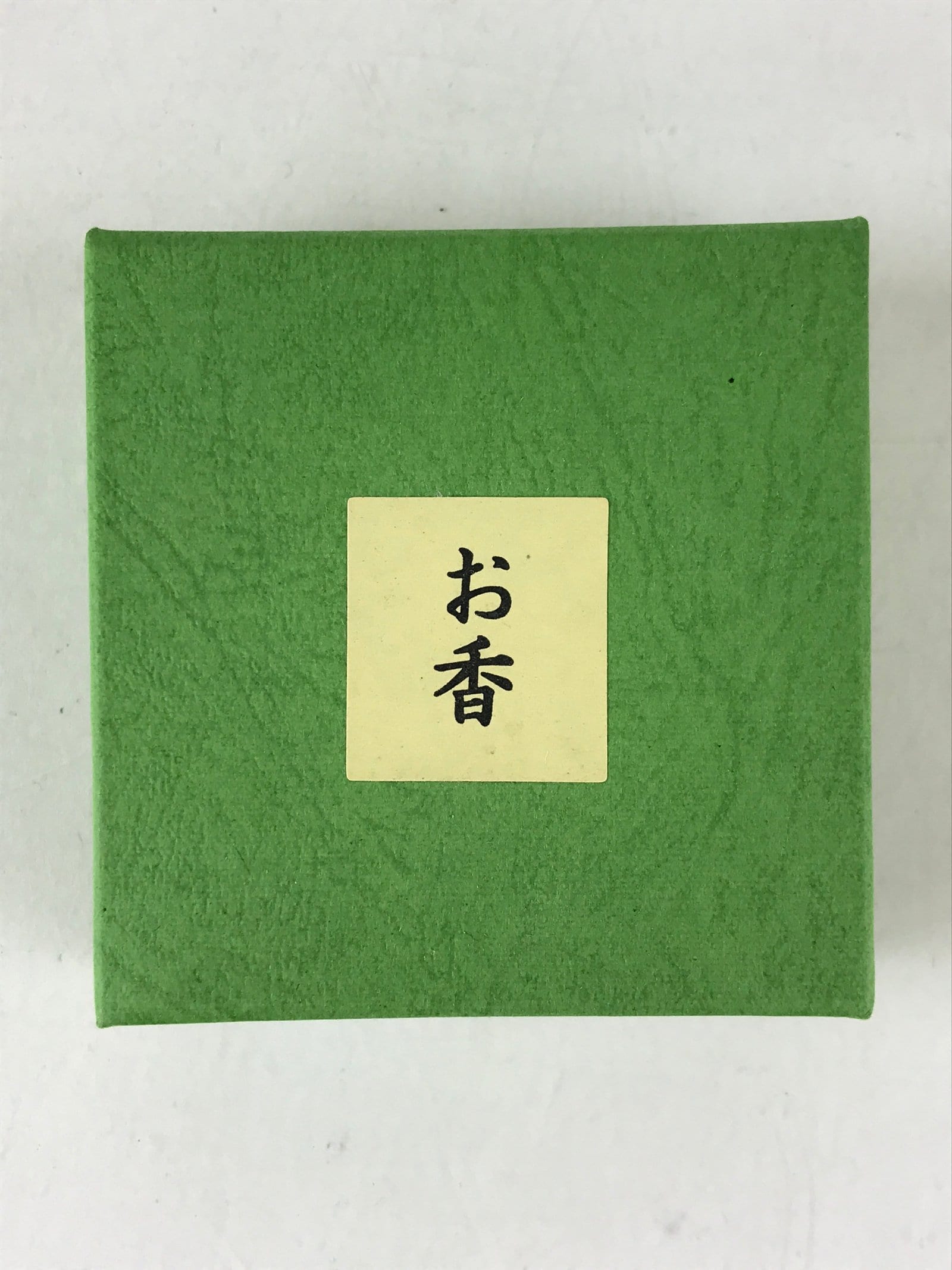 Japanese Buddhist Boxed Offer Incense Shoko Burning Incense Vtg Wood Chips IN8