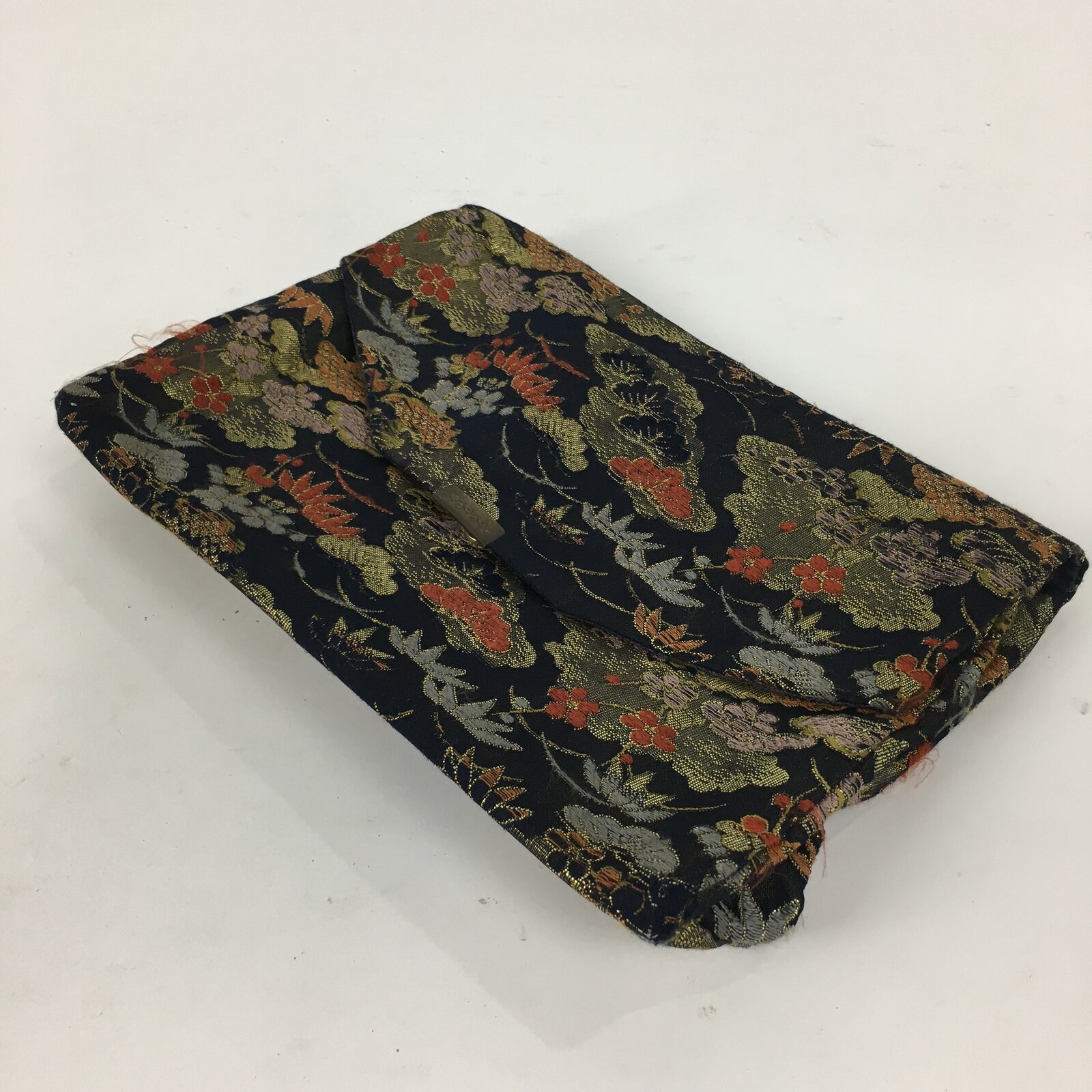 Japanese Buddhist Fabric Bag Vtg Prayer Beads Juzu Bag Pine Tree BU623