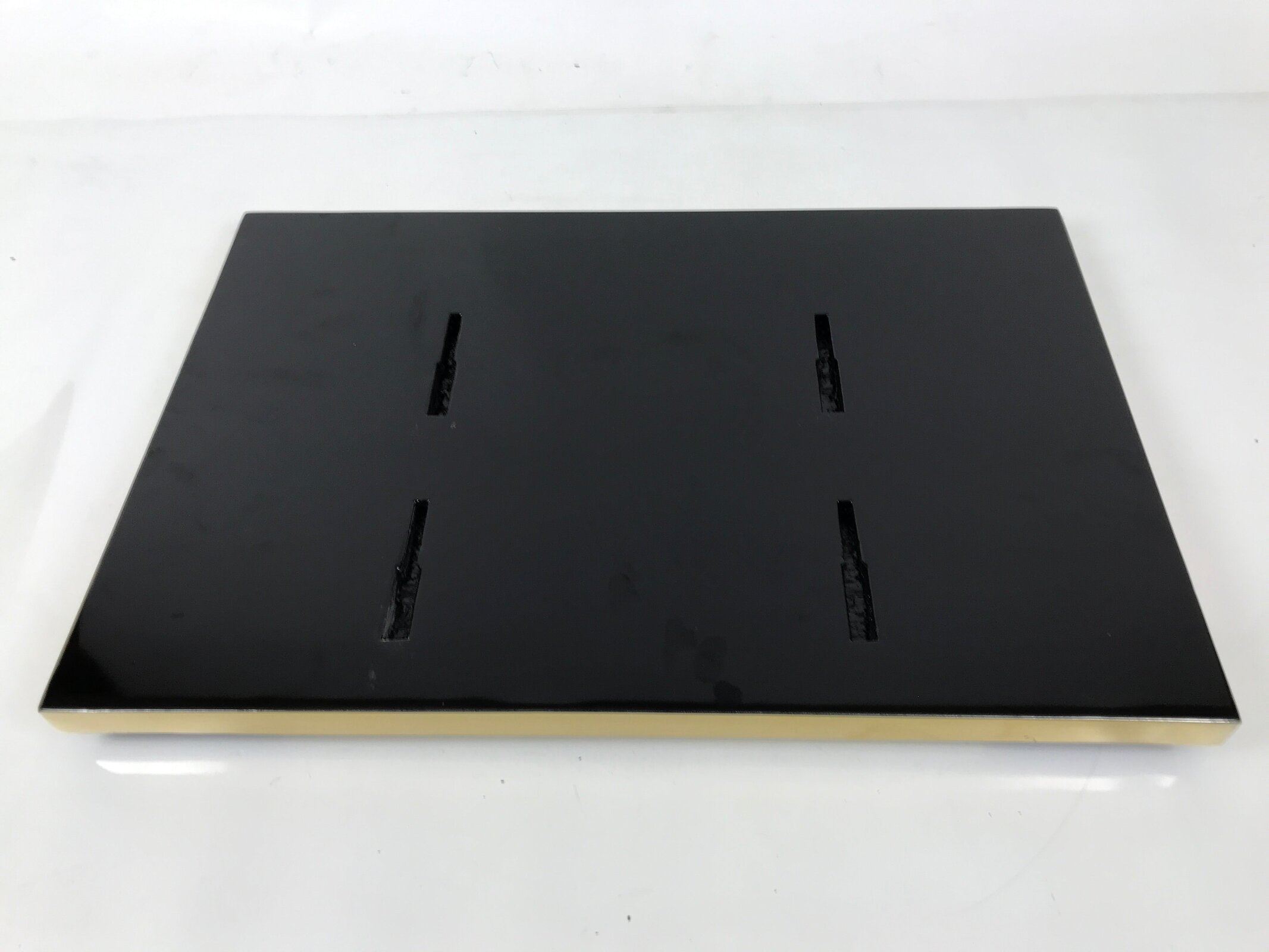 Japanese Buddhist Lacquered Hedai Shokendai Sutra Book Reading Stand Makie BA721