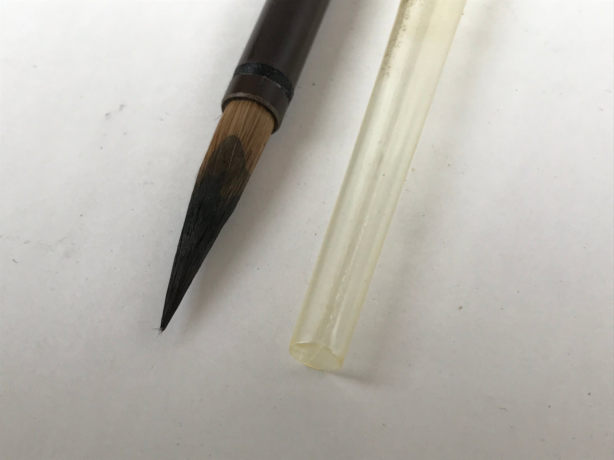 Japanese Calligraphy Tool Calligraphy Brush 3pcs Vtg Shodo Shuji Kanji JK668