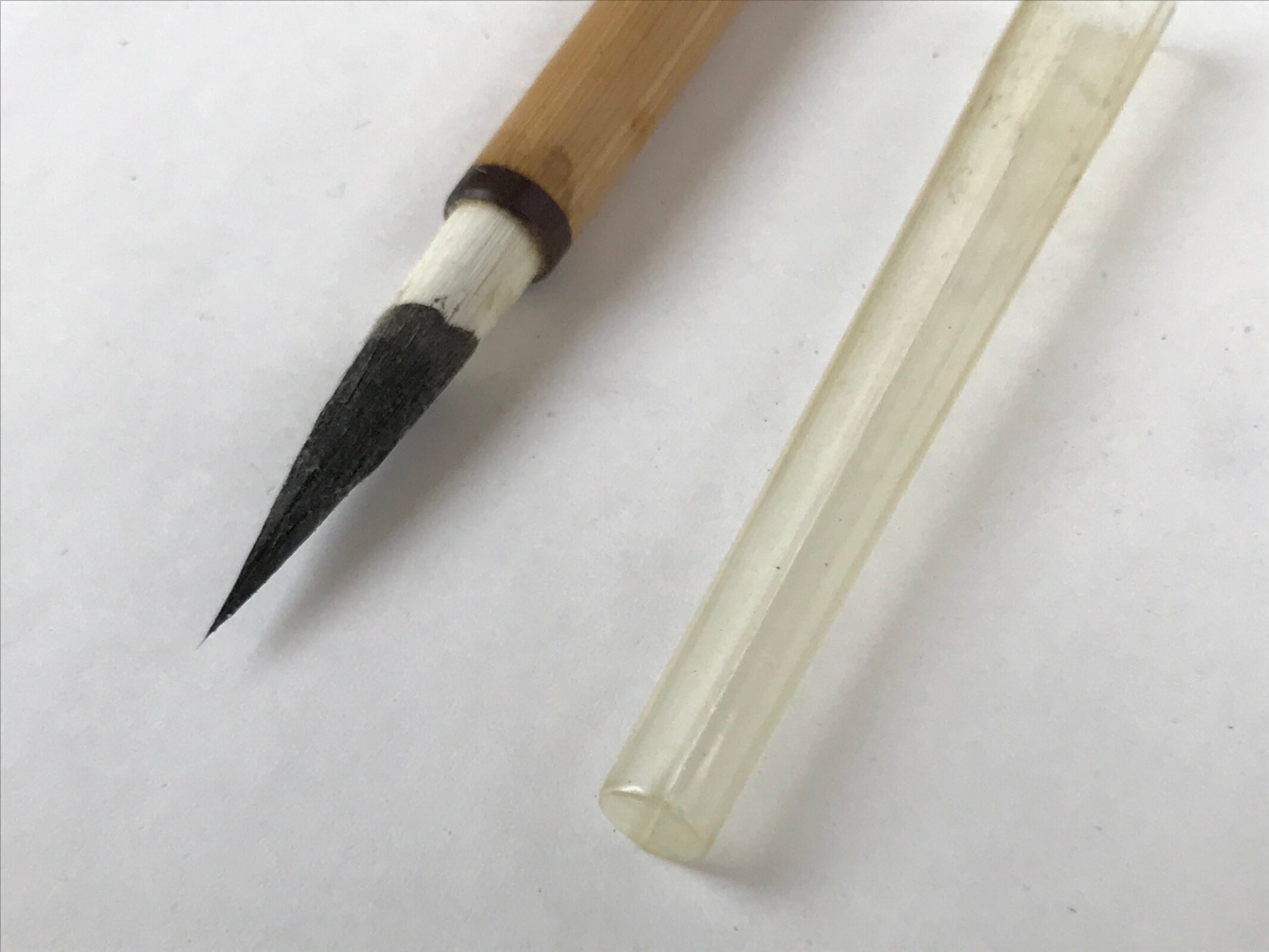 Japanese Calligraphy Tool Calligraphy Brush 3pcs Vtg Shodo Shuji Kanji JK668