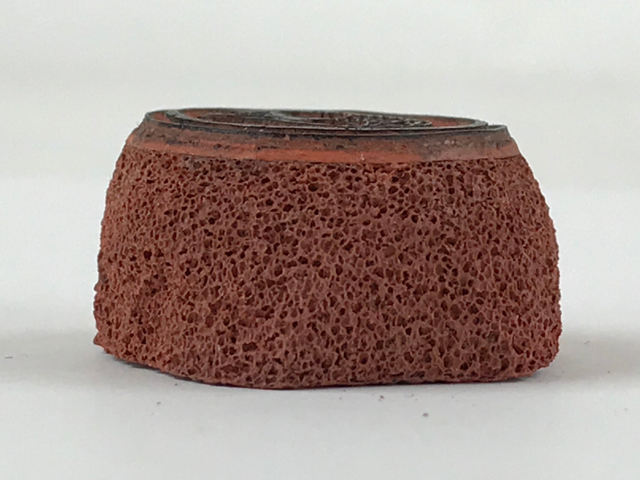 Japanese Carved Rubber Stamp Hare Rabbit Vtg Sponge Base Stationary HS185