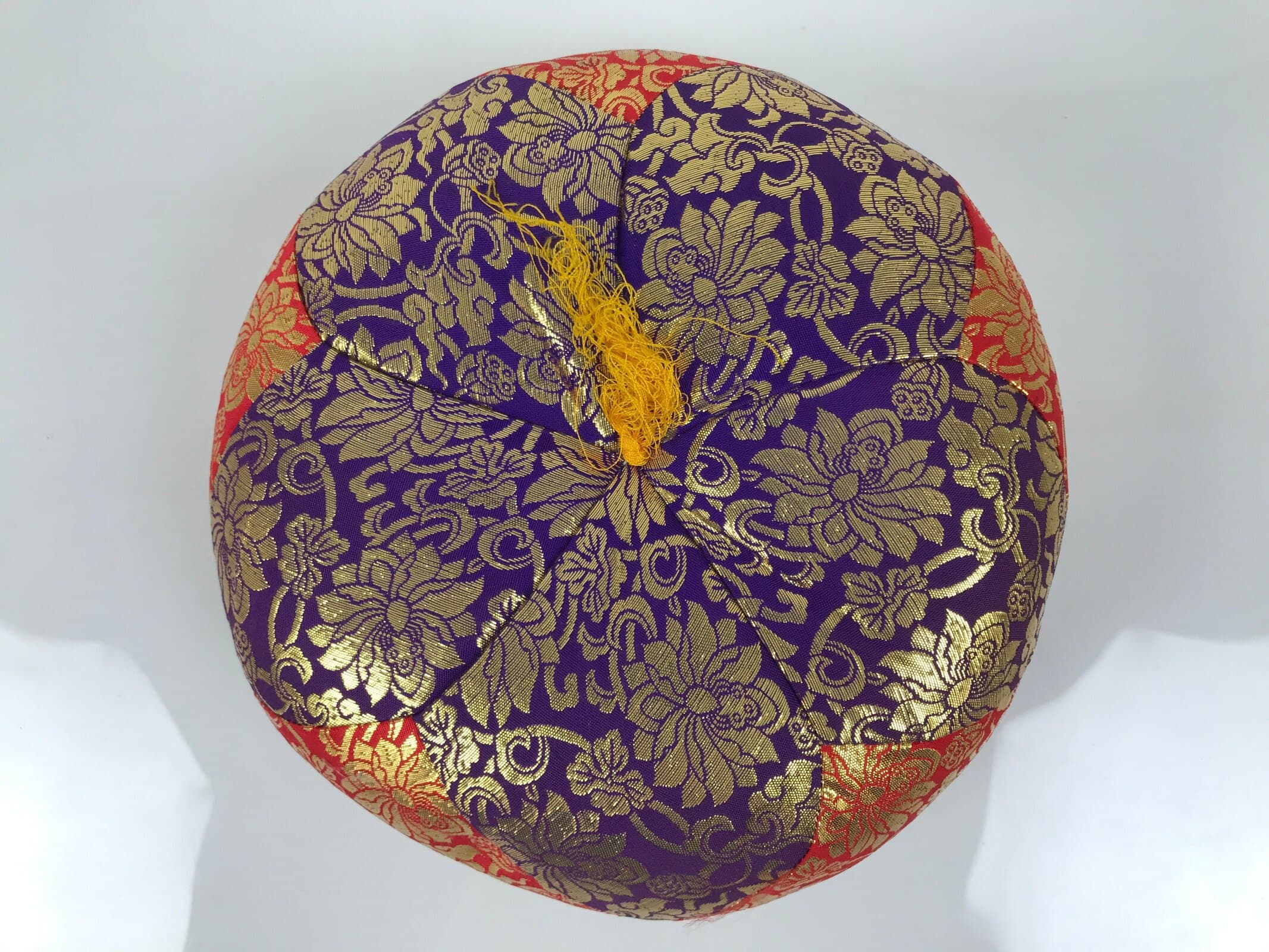 Japanese Carved Wooden Buddhist Drum Mokugyo Set Vtg Altar Fitting Butsugu BA846