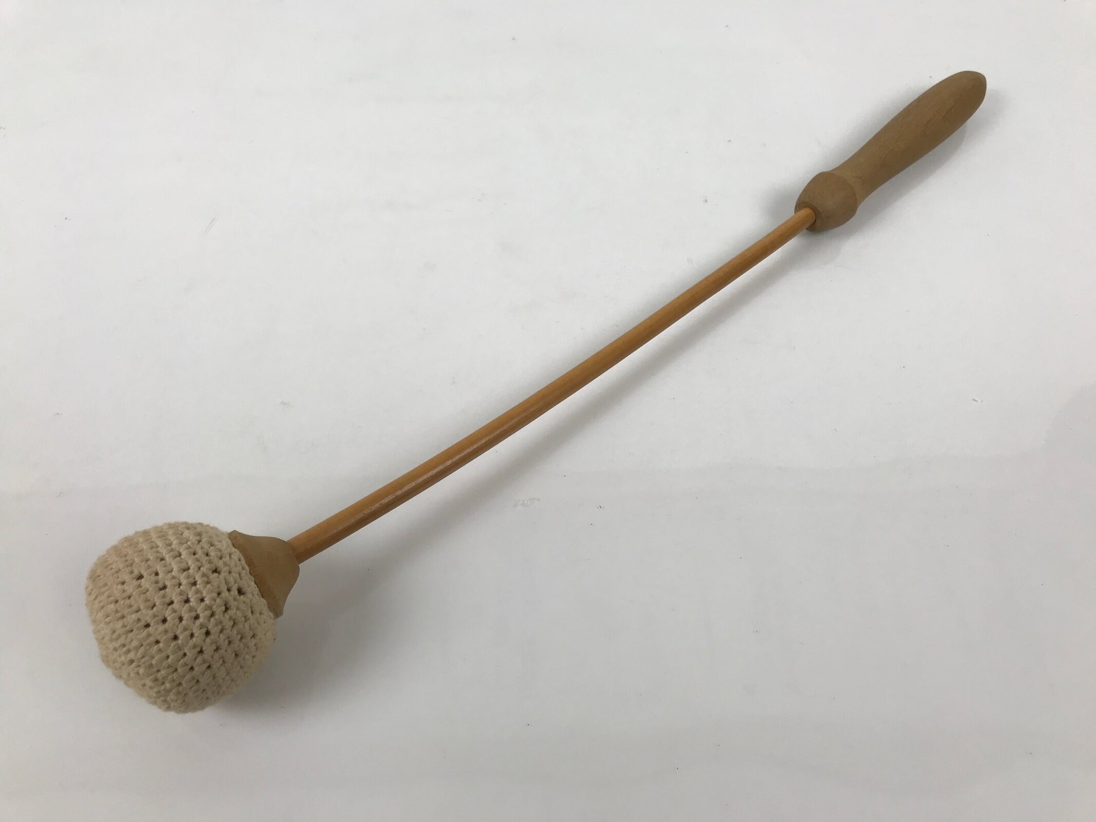 Japanese Carved Wooden Buddhist Drum Mokugyo Set Vtg Altar Fitting Butsugu BA846