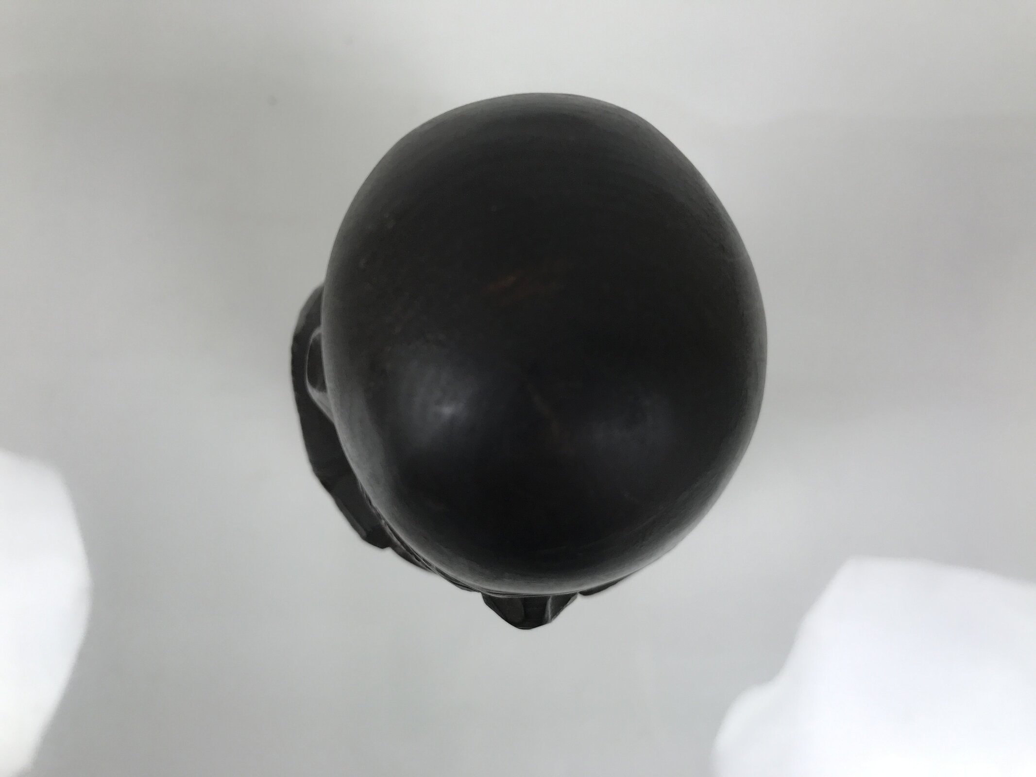 Japanese Carved Wooden Statue Vtg Fukurokuju 7 Lucky Gods Longevity Wealth ST92