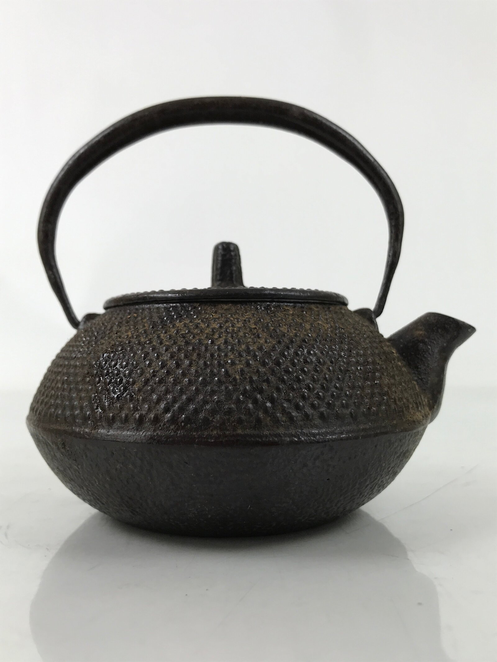 Japanese Cast Iron Tetsubin Kettle Teapot Vtg Tea Ceremony Nanbu Tekki T120