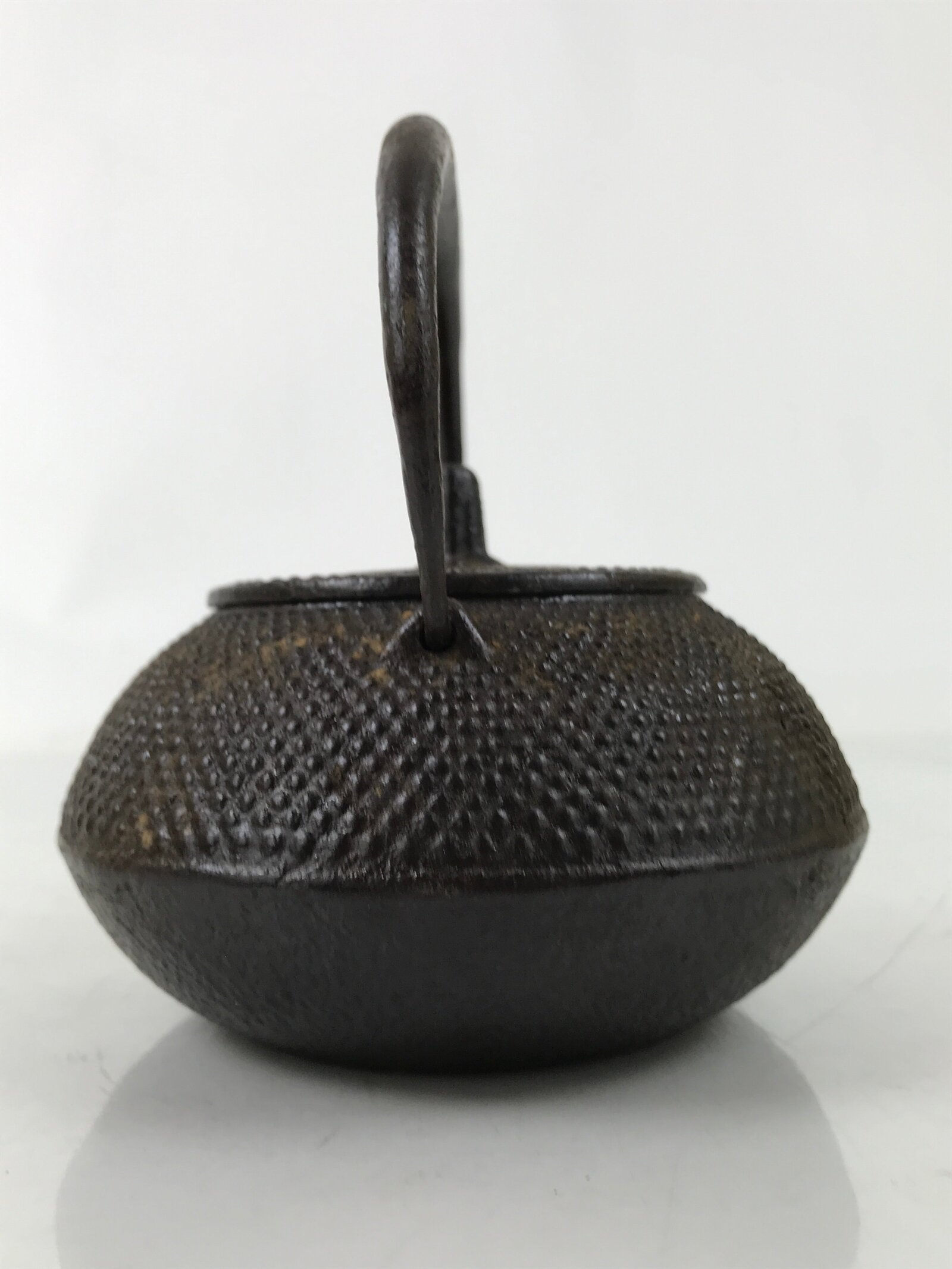 Japanese Cast Iron Tetsubin Kettle Teapot Vtg Tea Ceremony Nanbu Tekki T120