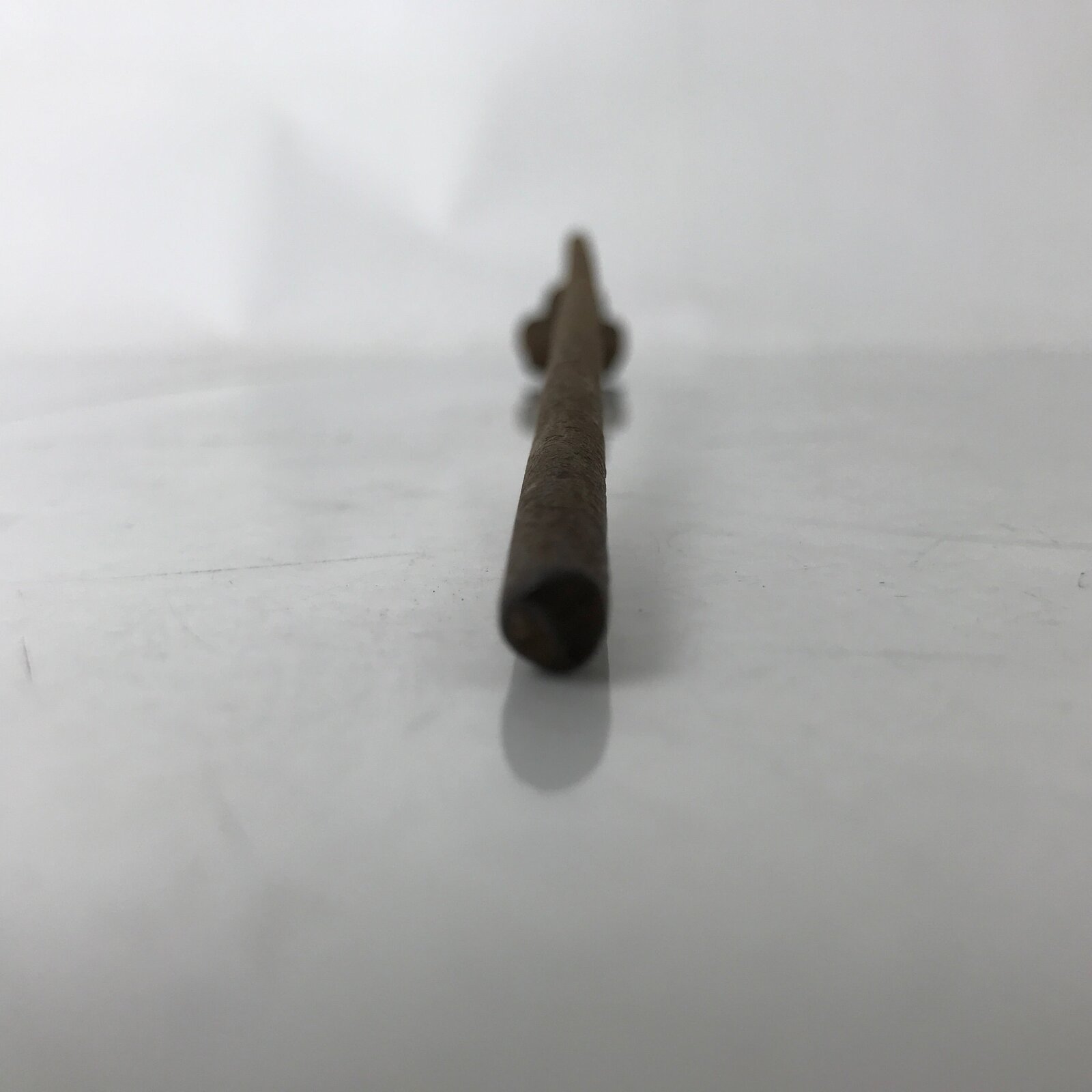 Japanese Cast Iron Yaki-In Branding Stamp Vtg Craft Sweets Koban Coin Kanji T134