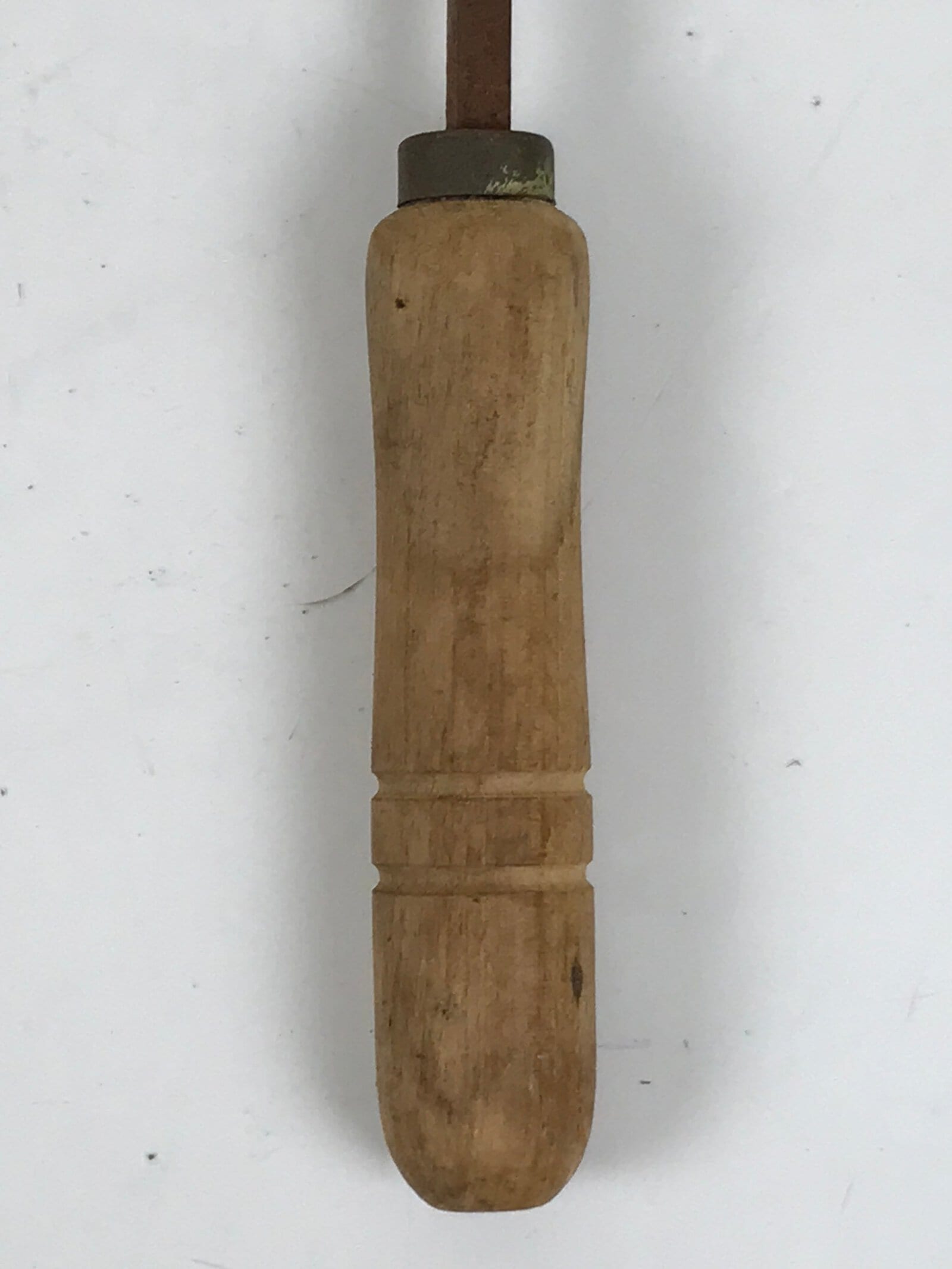 Japanese Cast Iron Yaki-In Branding Stamp Vtg Wood Craft Sweet Kanji Bubble T167