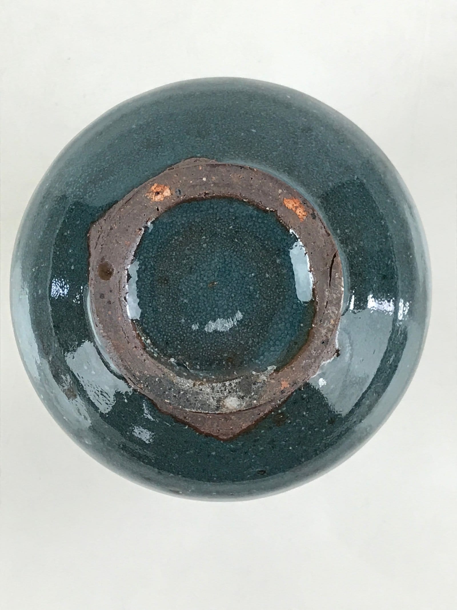 Japanese Ceramic Flower Vase Kabin Pottery Vtg Yakimono Ichirinzashi Gray FK39