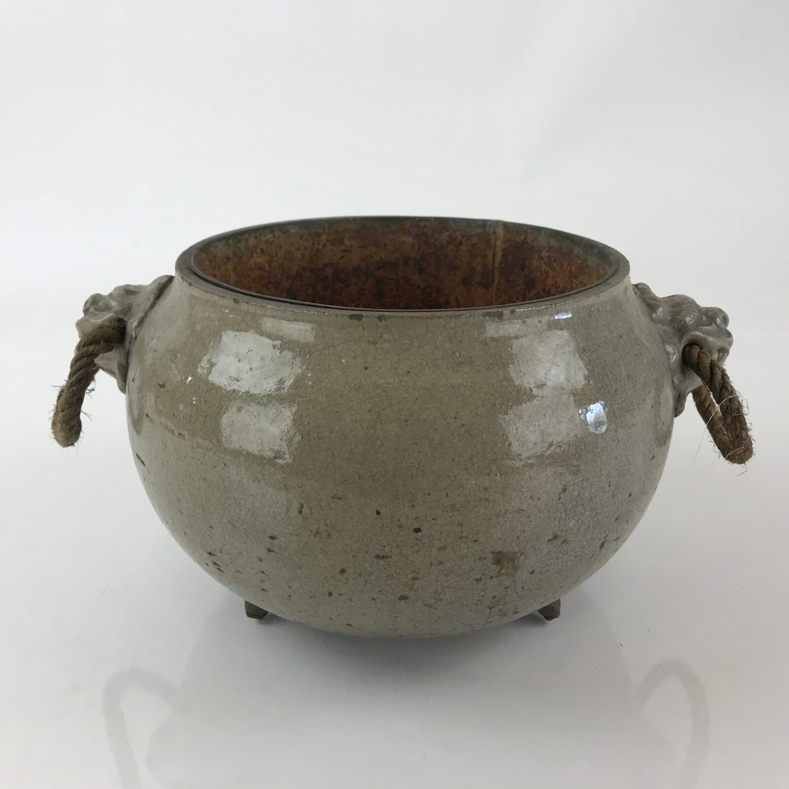 Japanese Ceramic Flower Vase Kabin Vtg Ikebana Flower Arrangement Kado FK33