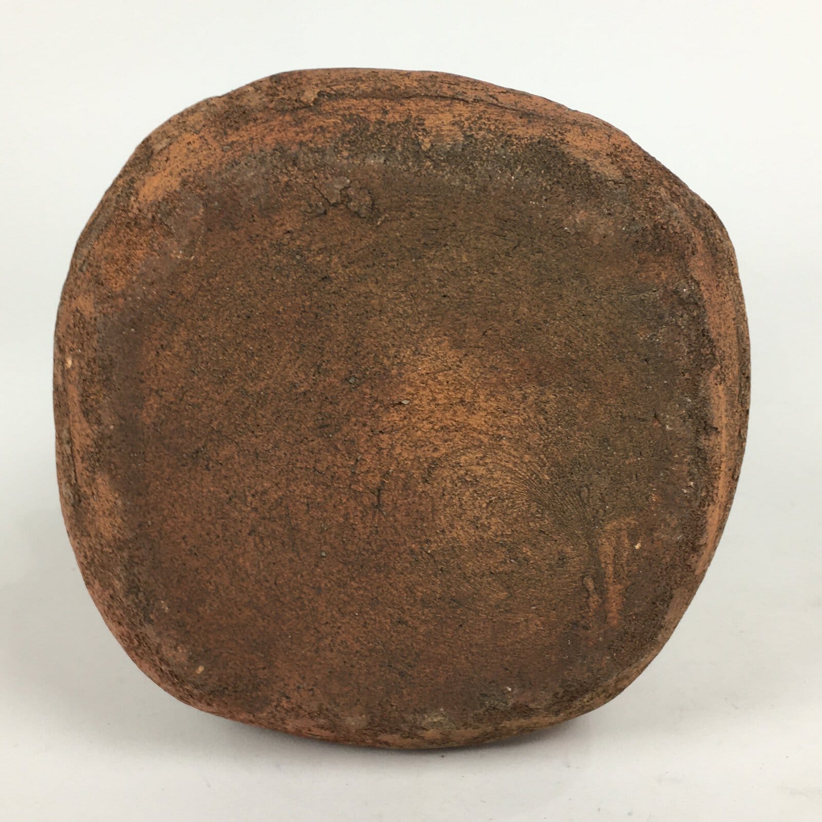 Japanese Ceramic Flower Vase Vtg Kabin Ikebana Arrangement Brown FV945