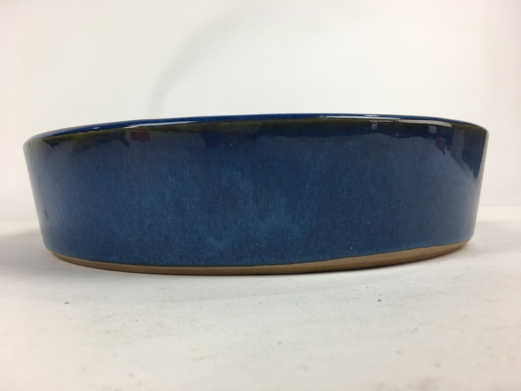 Japanese Ceramic Flower Vase Vtg Pottery Suiban Ikebana Arrangement PP759