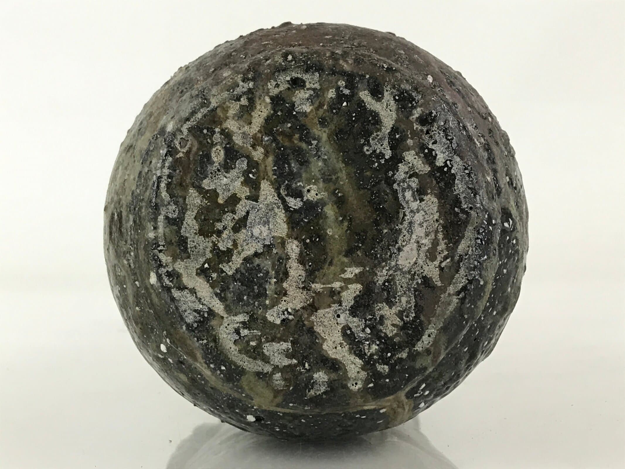 Japanese Ceramic Flower Vase Vtg Rough Surface Kabin Ikebana Arrangement FK23