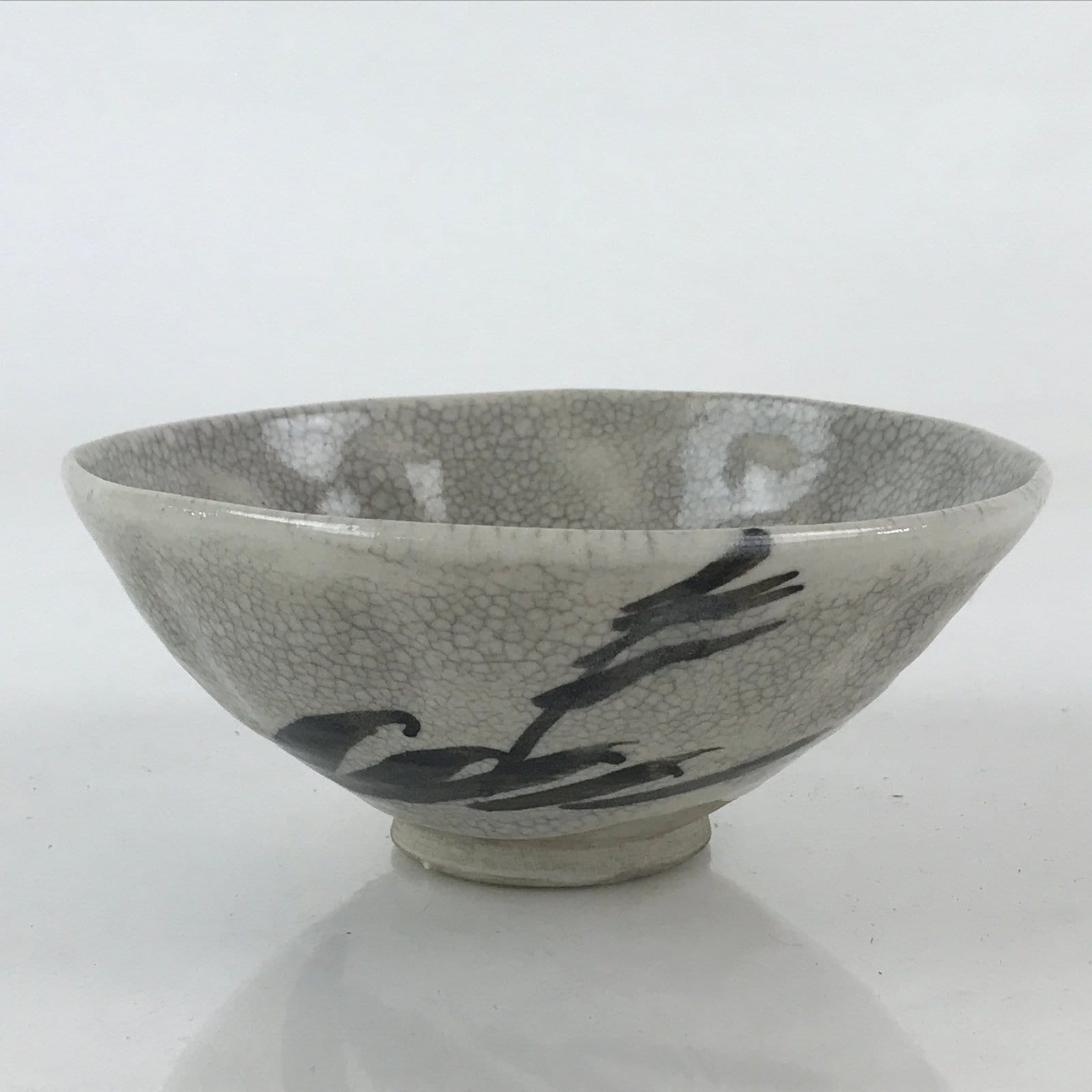 Japanese Ceramic Green Tea Bowl Vtg Chawan Tea Ceremony Matcha GTB964