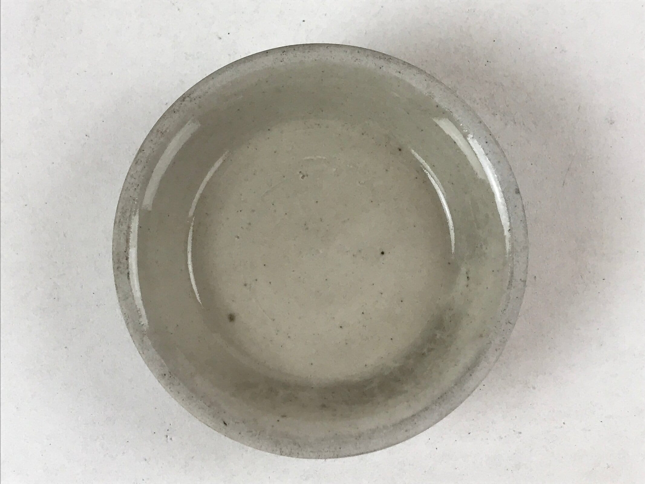 Japanese Ceramic Lidded Bowl Vtg Small Chawanmushi Cup Tsuru Crane Brown PY509