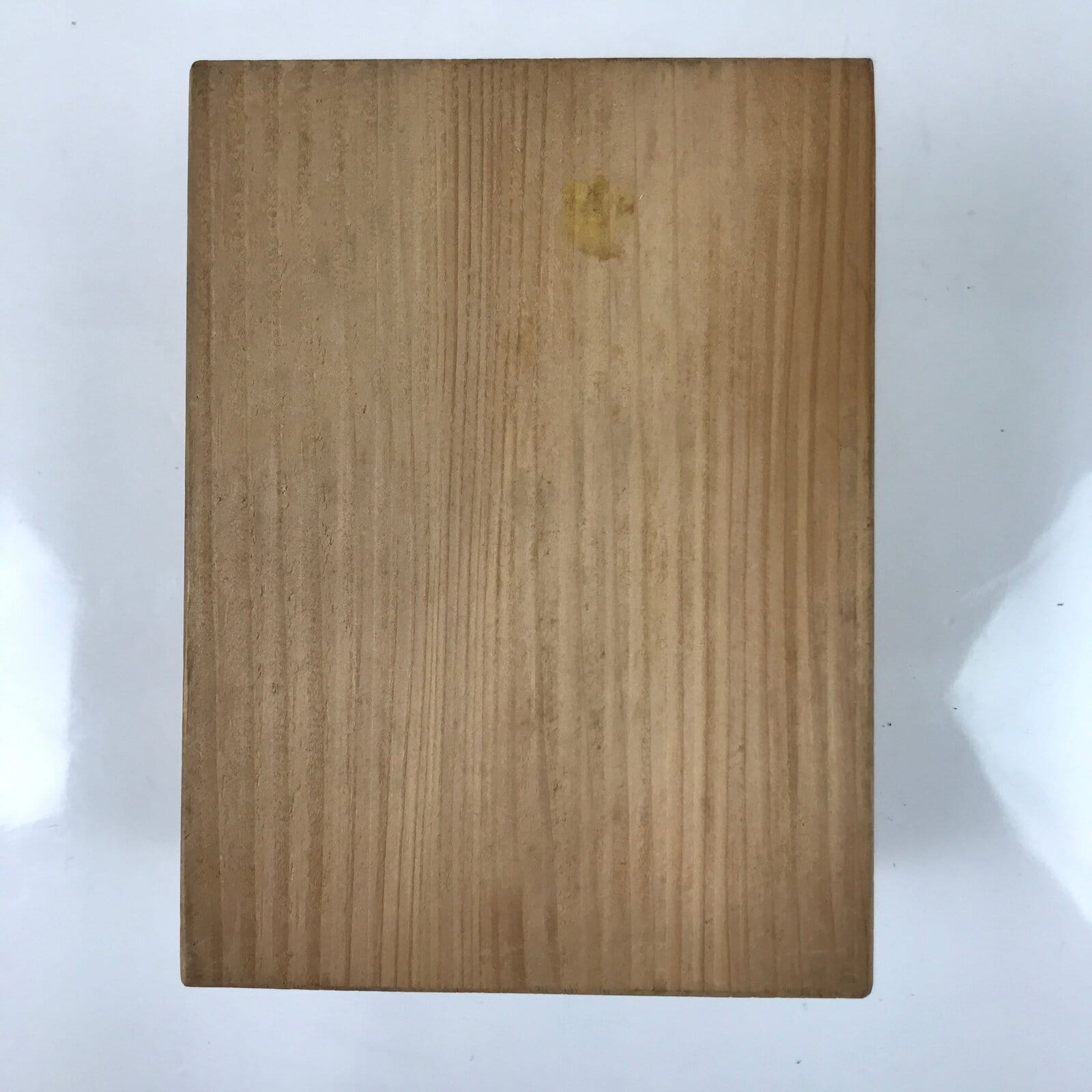 Japanese Ceramic Ox Figurine Vtg Black Ushi Zodiac Decoration W/ Wood Box PX769