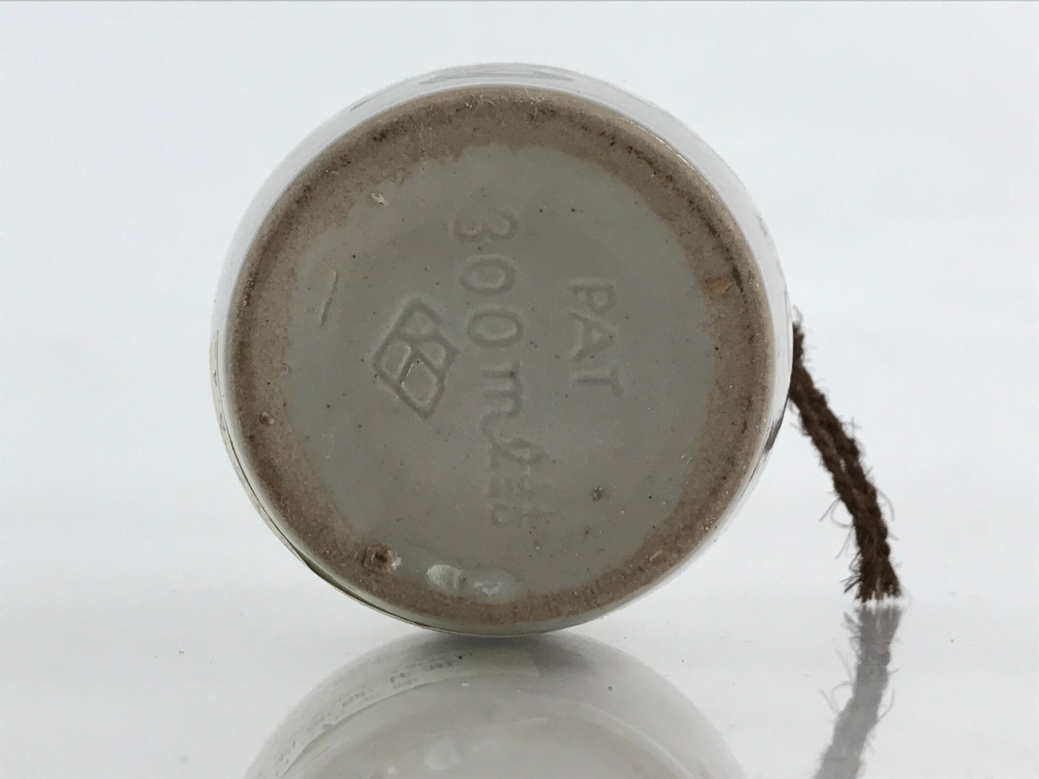 Japanese Ceramic Sake Bottle Sake Cup Set Tokkuri Sakebin Kanji Nagano TS536