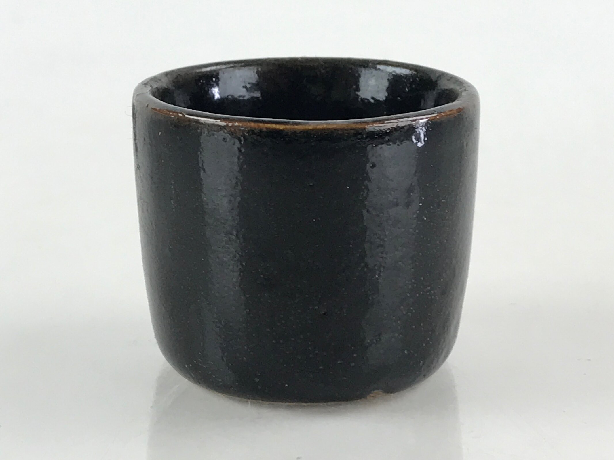 Japanese Ceramic Sake Bottle Sake Cup Tokkuri Sakebin Kanji Hida Takayama TS518