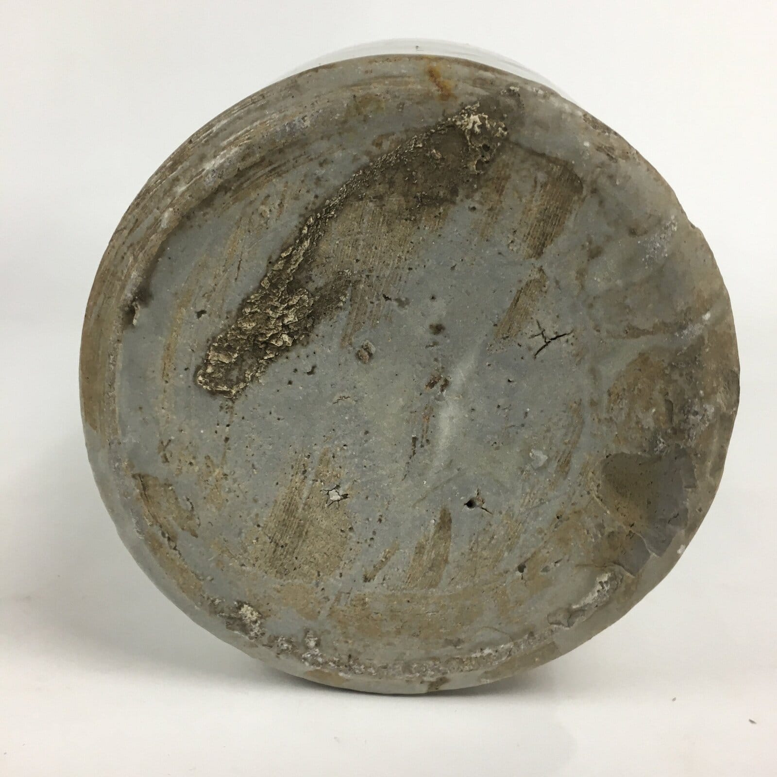 Japanese Ceramic Sake Bottle Vtg Kayoi Tokkuri Hand-Written Kanji TS305