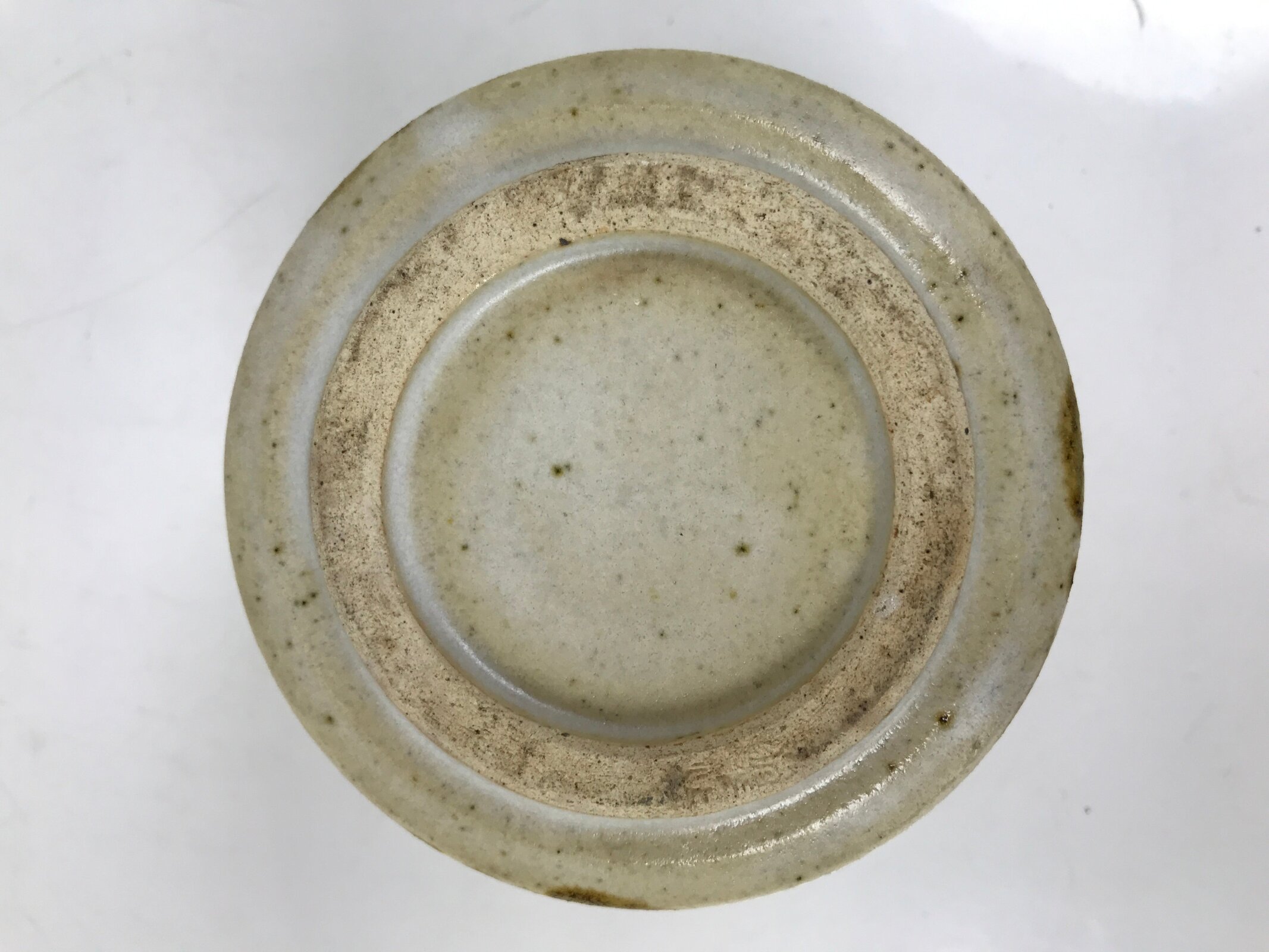 Japanese Ceramic Small Bowl Vtg Kobachi Kashibachi Chidori Bird Leaf Beige Y415