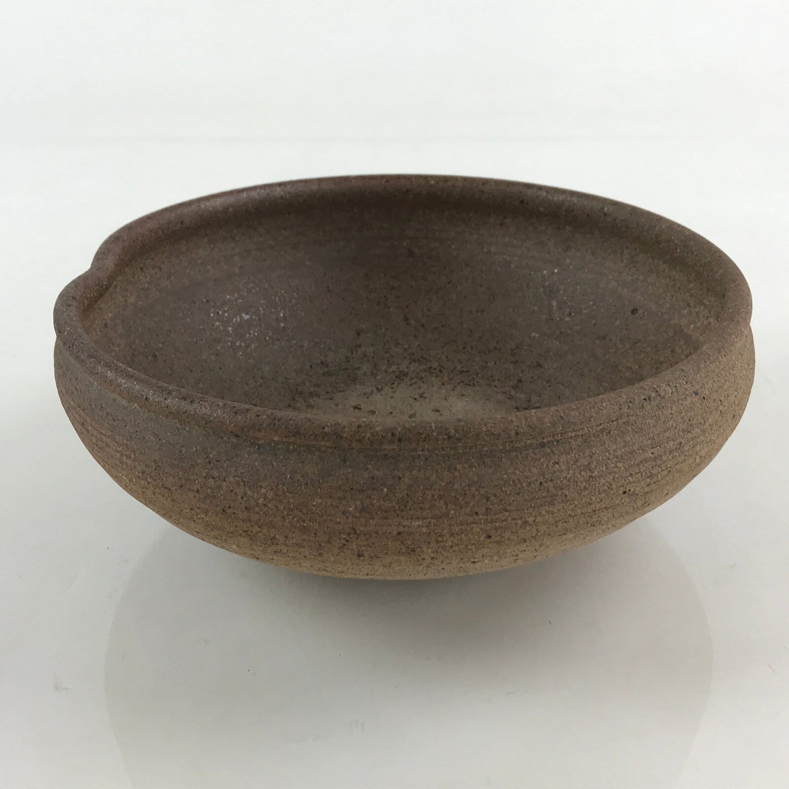 Japanese Ceramic Suiban Flower Vase Vtg Pottery Ikebana Arrangement Kado PY457