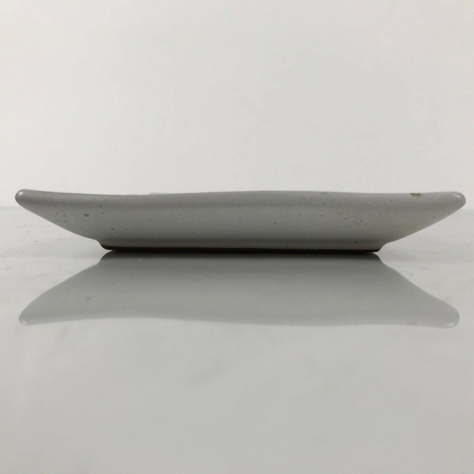 Japanese Ceramic Sushi Plate Vtg Sashimi Platter Fish Serving Dish Gray Y452