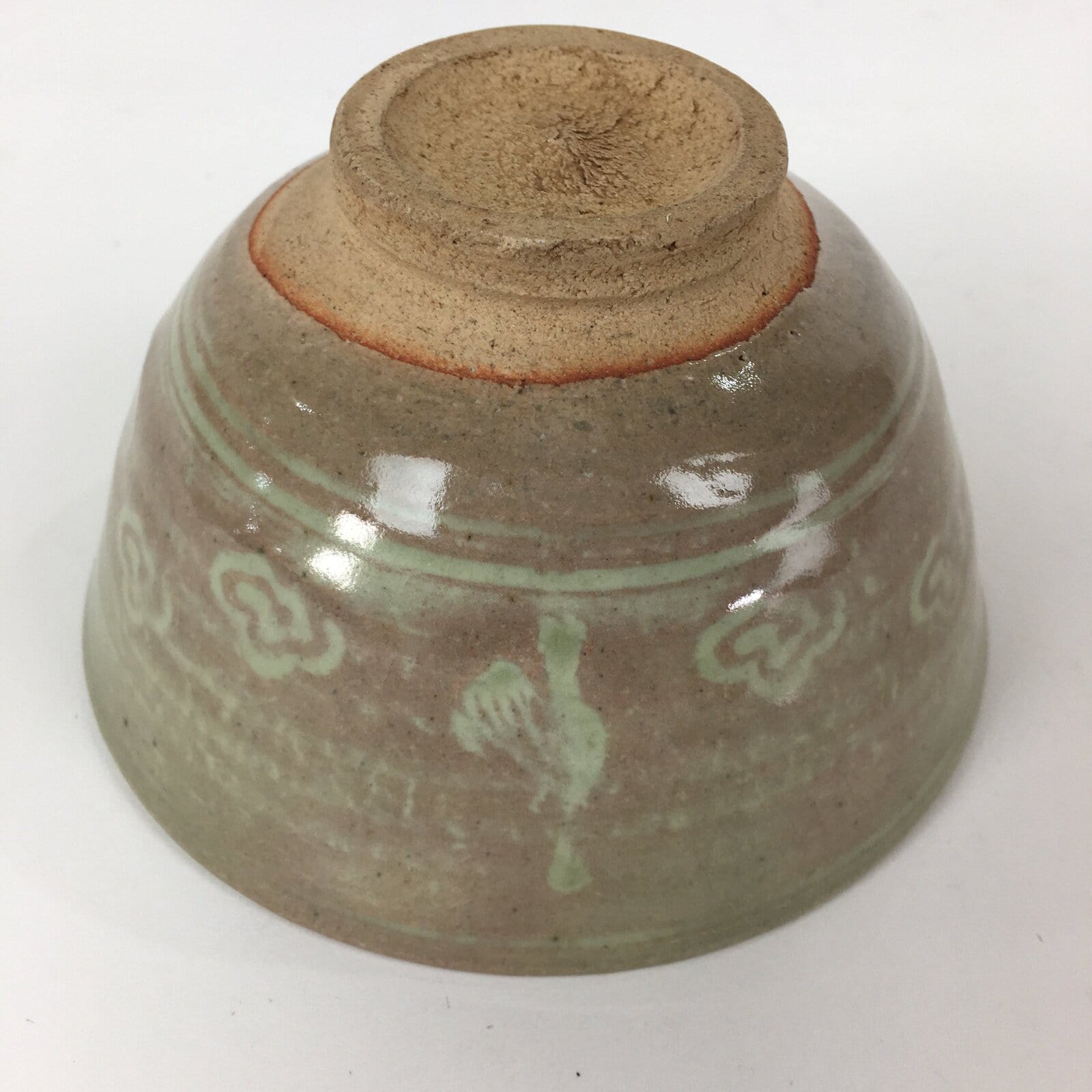 Japanese Ceramic Tea Ceremony Bowl Matcha Chawan Brown Pottery Pottery GTB822