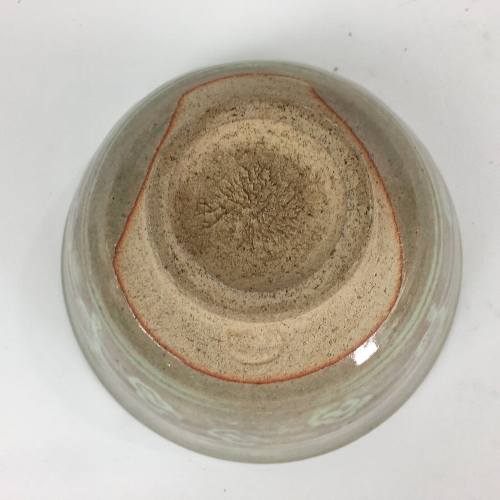 Japanese Ceramic Tea Ceremony Bowl Vtg Chawan Brown Pottery Sado Pottery GTB824