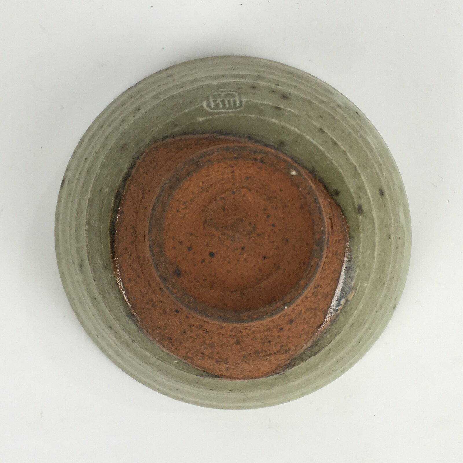 Japanese Ceramic Tea Ceremony Bowl Vtg Chawan Crane Pottery Matcha Chawan GTB910