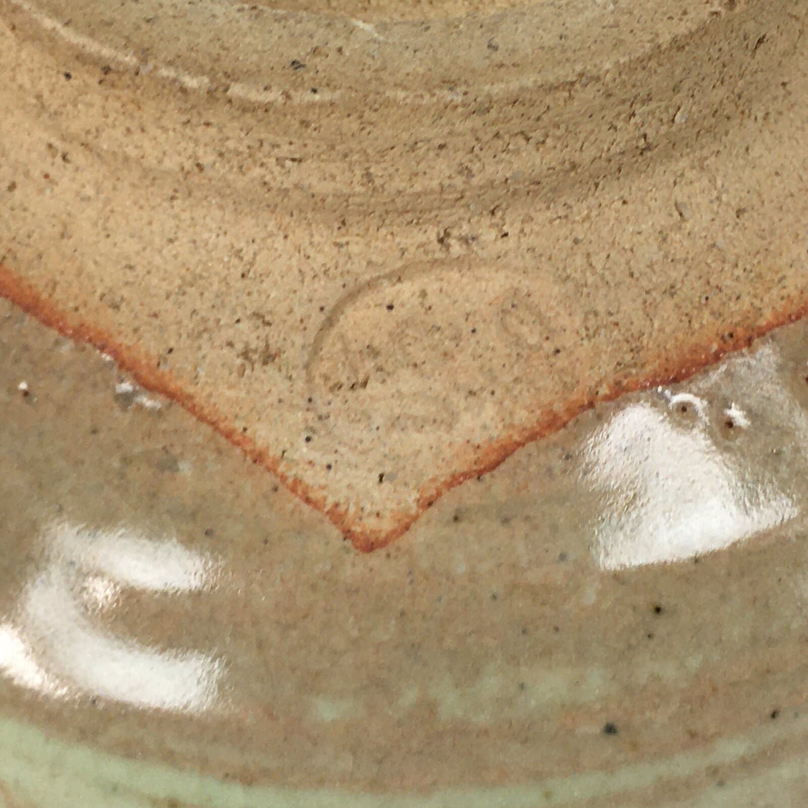 Japanese Ceramic Tea Ceremony Bowl Vtg Matcha Chawan Brown Pottery Sado GTB797