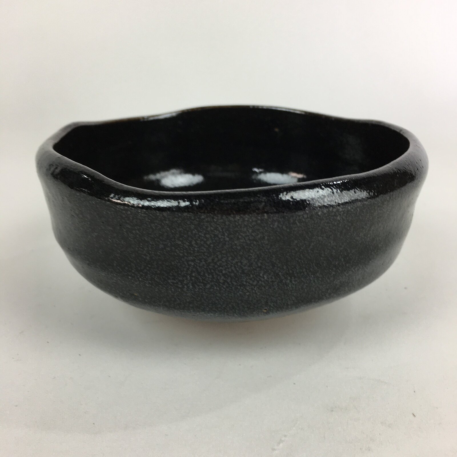 Japanese Ceramic Tea Ceremony Green Tea Bowl Vtg Chawan Badarai GTB896