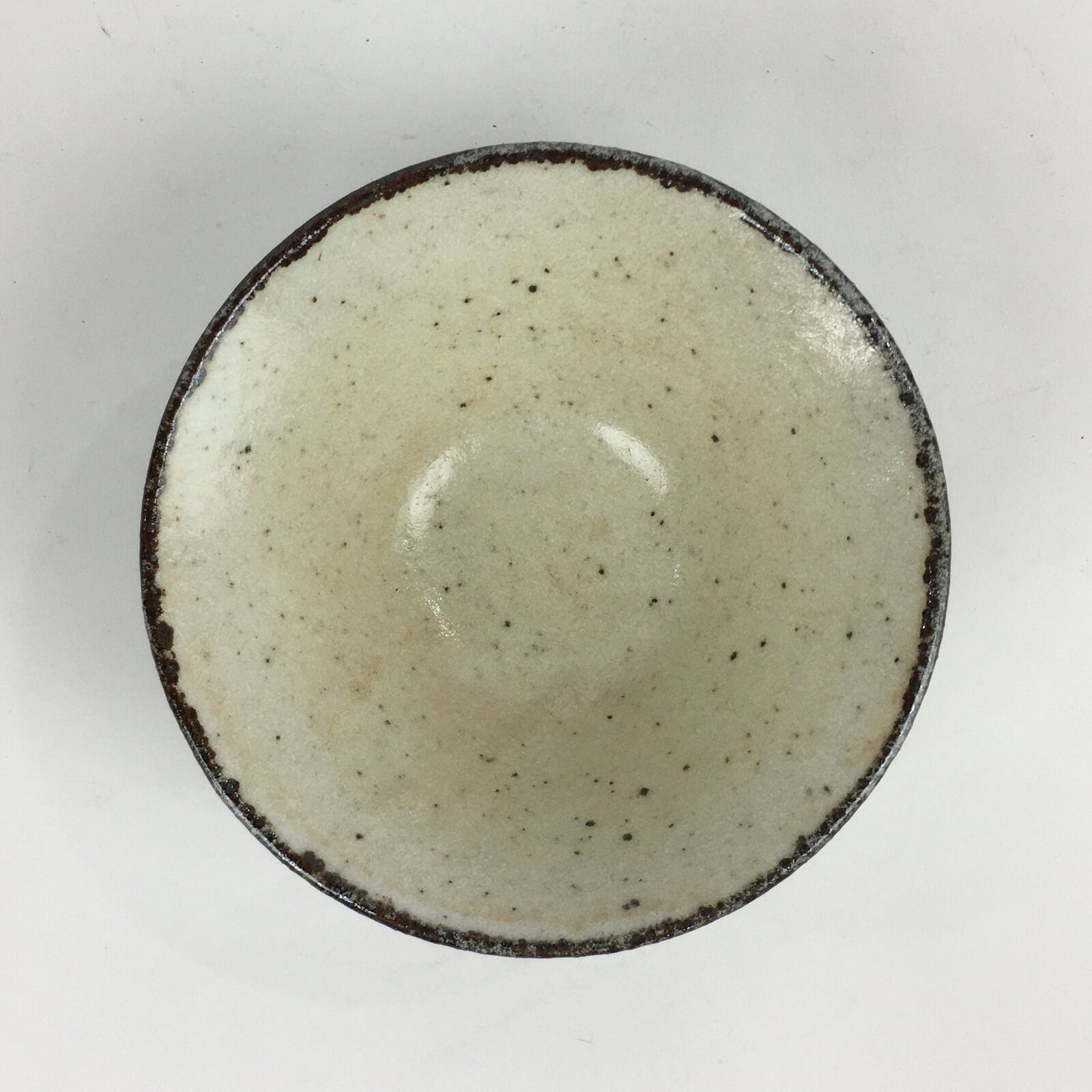 Japanese Ceramic Tea Ceremony Green Tea Bowl Vtg Chawan Ido-gata GTB898