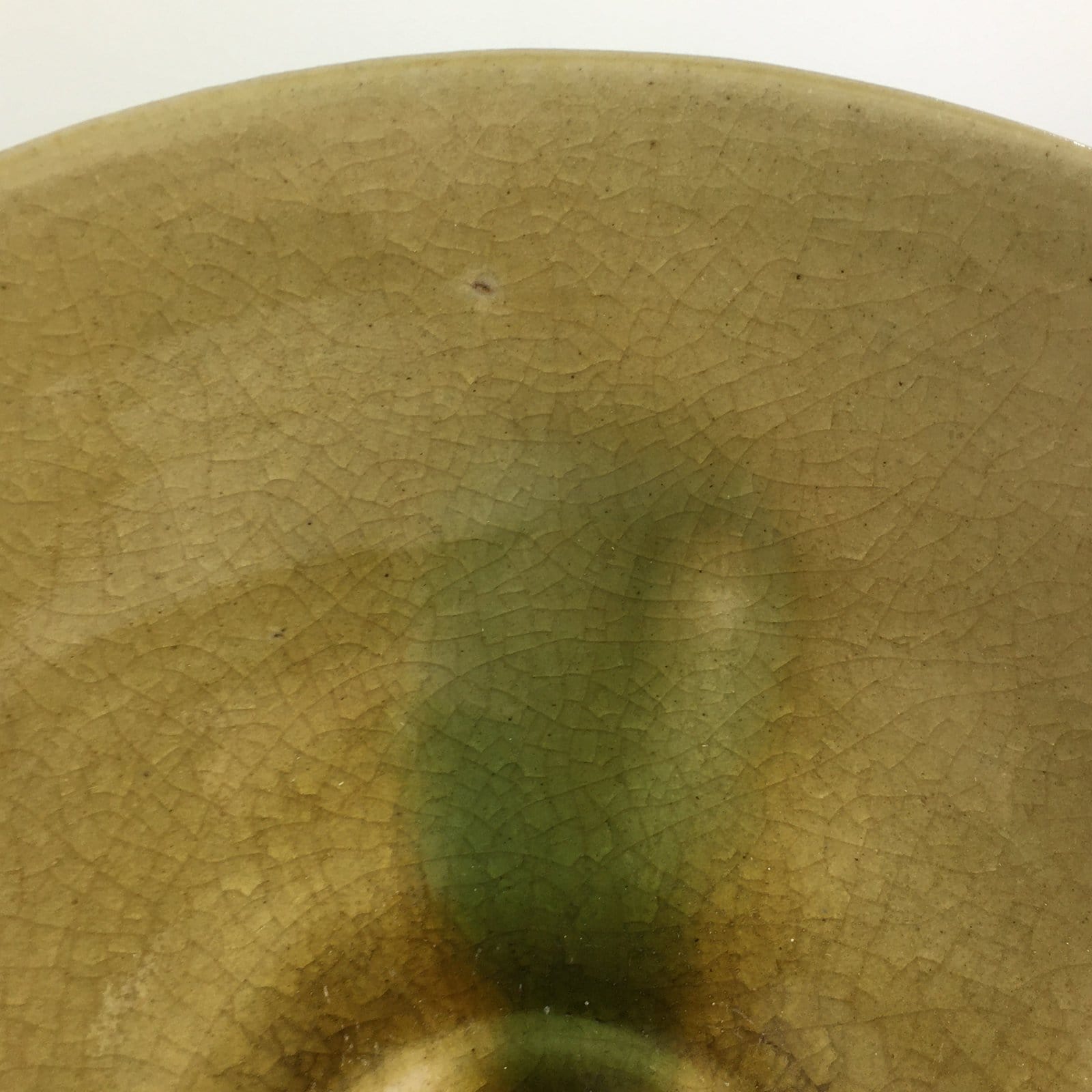 Japanese Ceramic Tea Ceremony Green Tea Bowl Vtg Chawan Kiseto GTB916