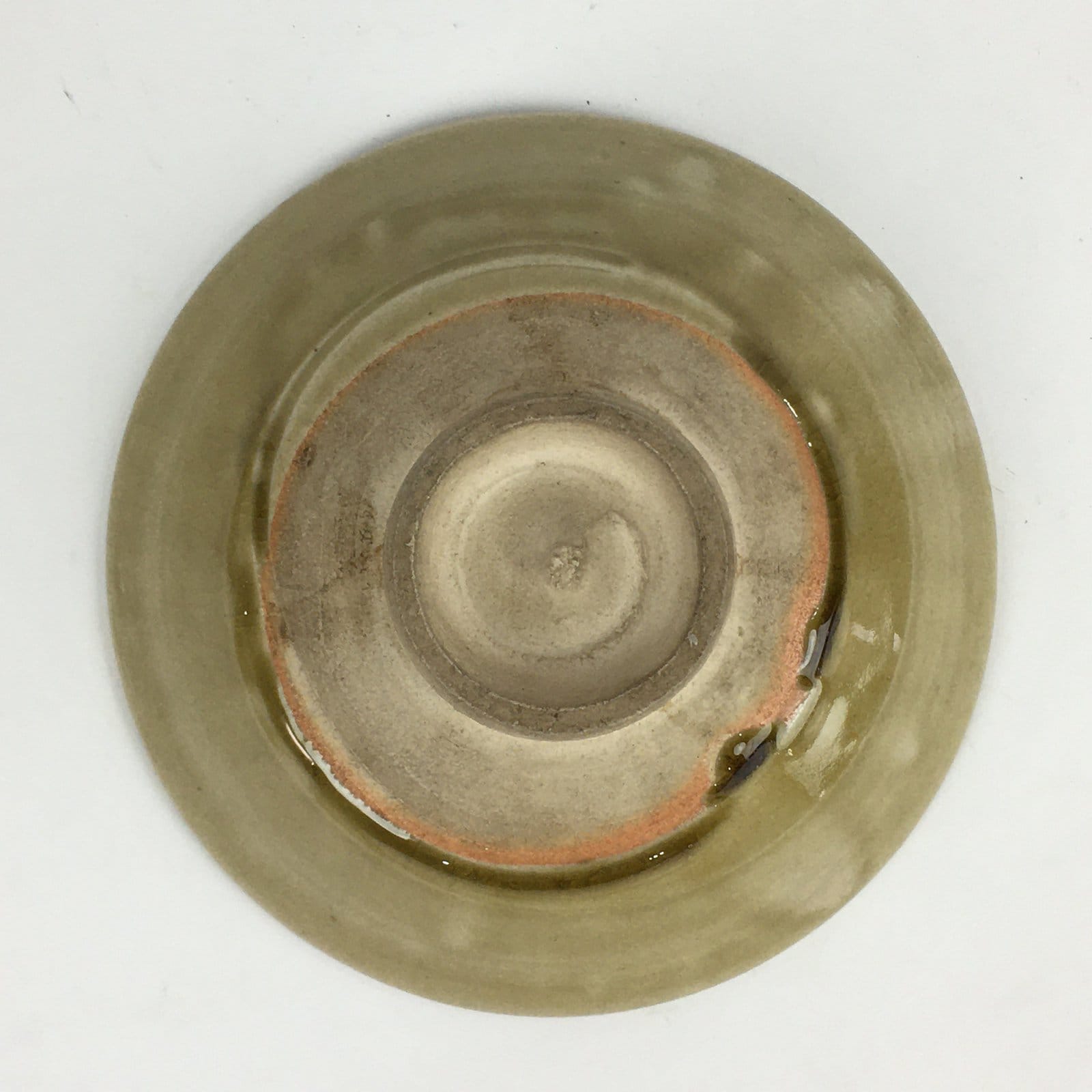 Japanese Ceramic Tea Ceremony Green Tea Bowl Vtg Chawan Kiseto GTB916