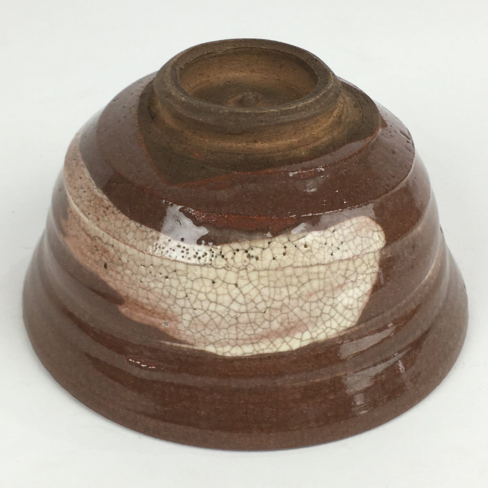 Japanese Ceramic Tea Ceremony Green Tea Bowl Vtg Chawan Wan-nari GTB890