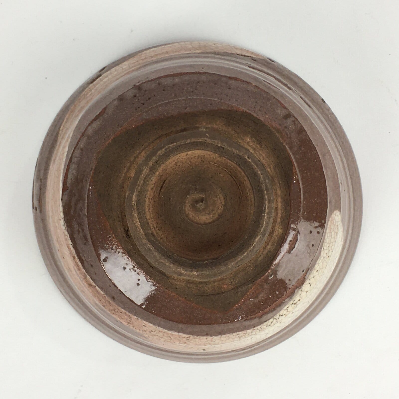 Japanese Ceramic Tea Ceremony Green Tea Bowl Vtg Chawan Wan-nari GTB890