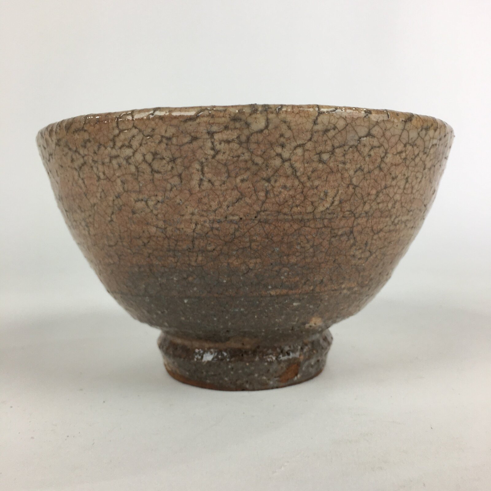 Japanese Ceramic Tea Ceremony Green Tea Bowl Vtg Chawan Wan-nari GTB892