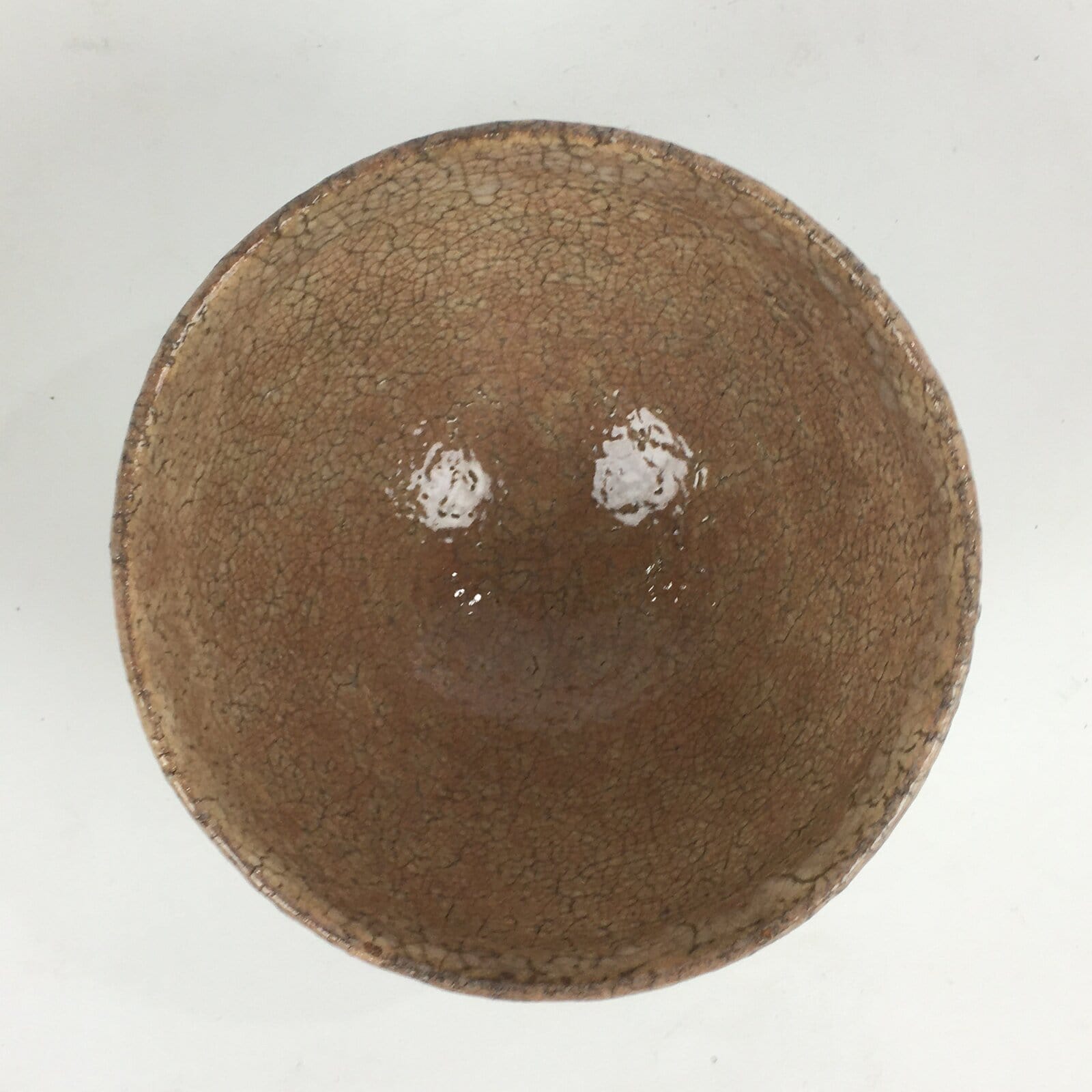 Japanese Ceramic Tea Ceremony Green Tea Bowl Vtg Chawan Wan-nari GTB892