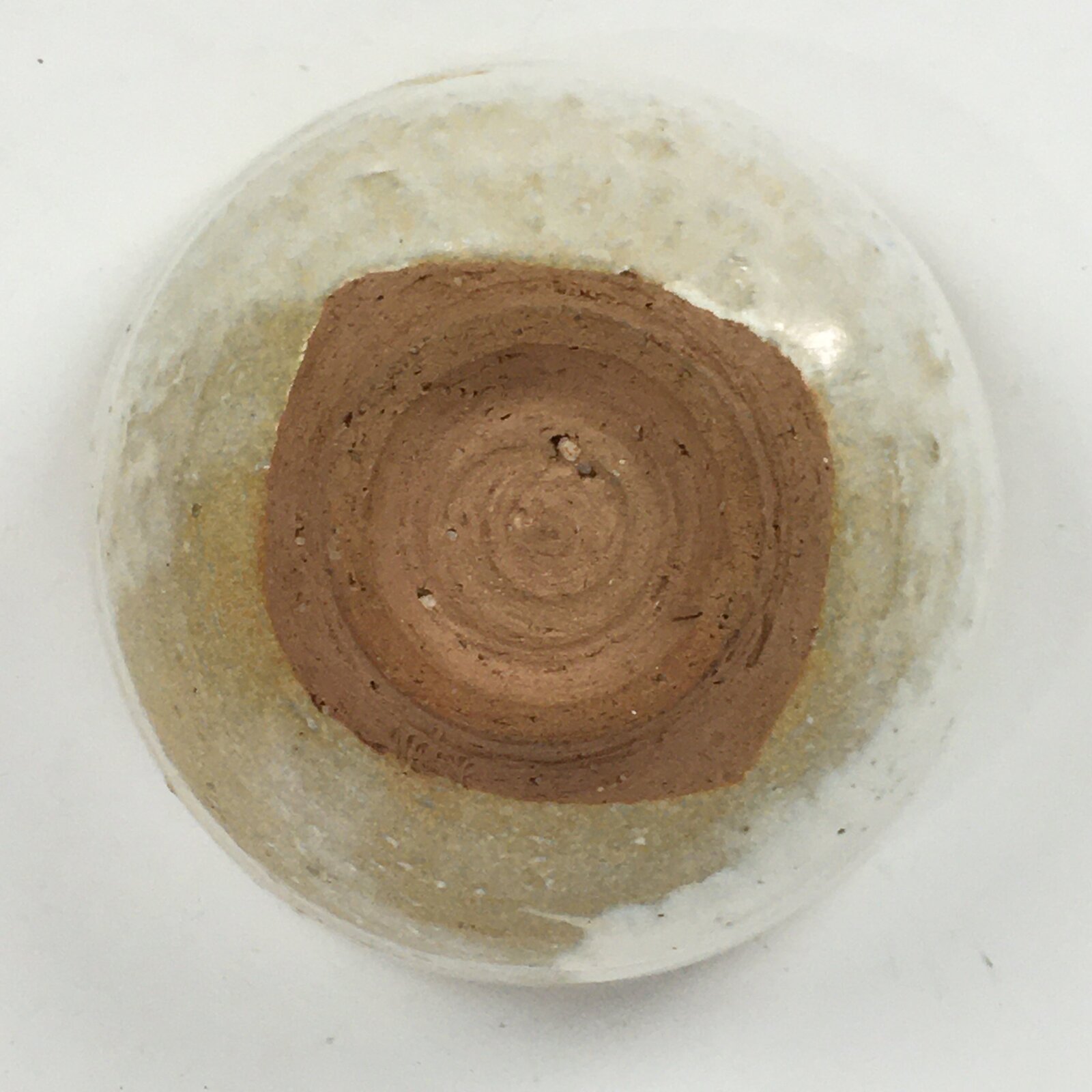 Japanese Ceramic Tea Ceremony Green Tea Bowl Vtg Chawan Wan-nari GTB894